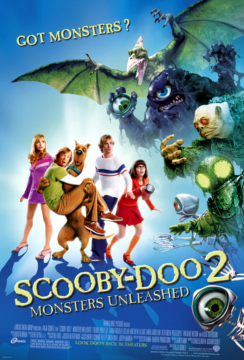 Scooby-Doo 2: Monsters Unleashed (2004) 192Kbps 23.976Fps 48Khz 2.0Ch DigitalTV Turkish Audio TAC