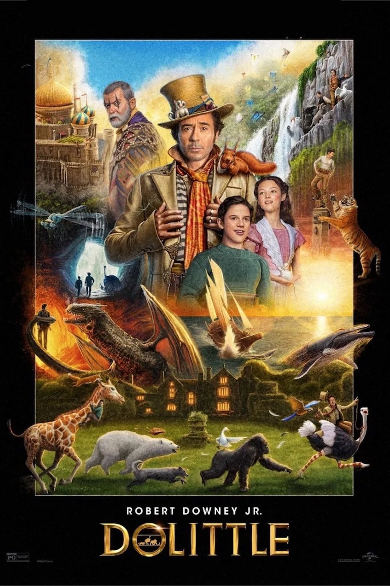 Dolittle (2020) 224Kbps 23.976Fps 48Khz 2.0Ch DD+ AMZN E-AC3 Turkish Audio TAC