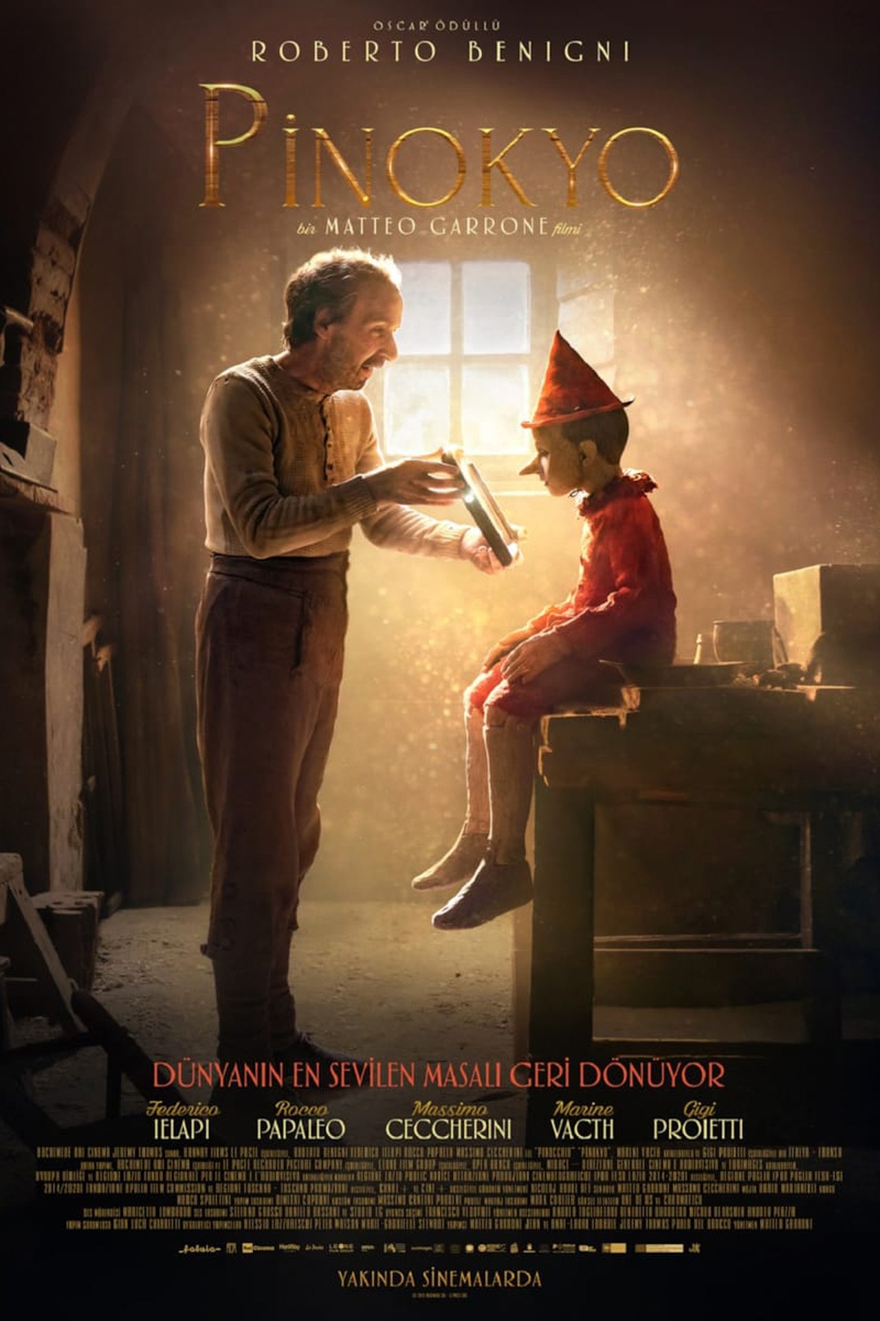 Pinocchio (2019) 192Kbps 24Fps 48Khz 2.0Ch DigitalTV Turkish Audio TAC