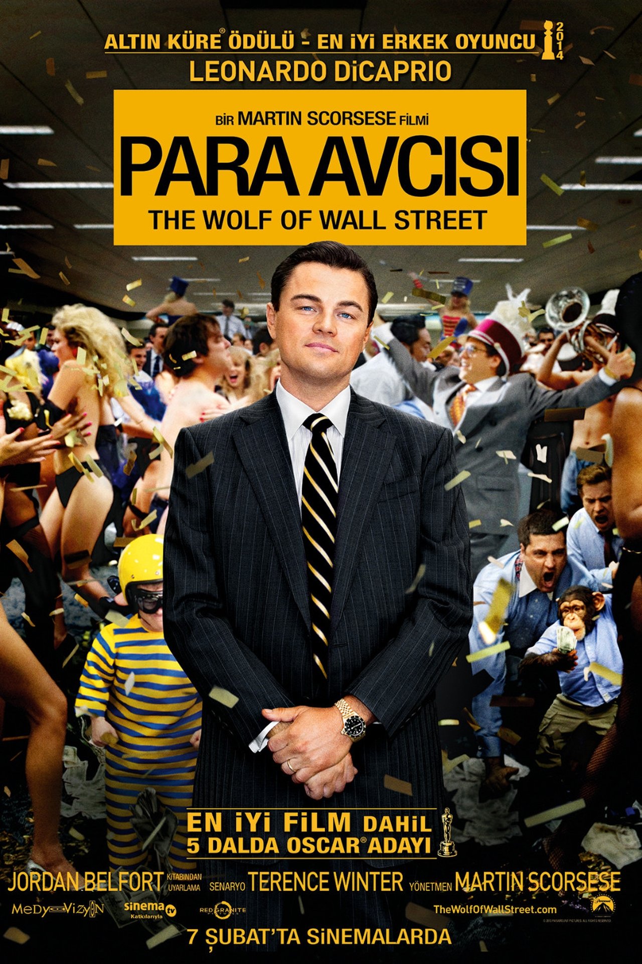 The Wolf of Wall Street (2013) 1630Kbps 23.976Fps 48Khz BluRay DTS-HD MA 2.0Ch Turkish Audio TAC