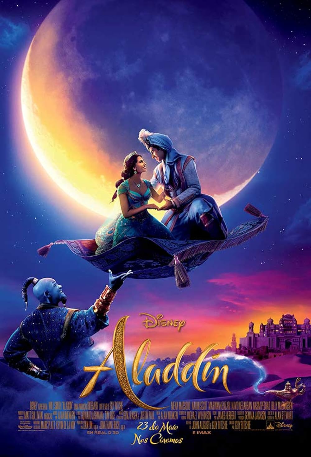 Aladdin (2019) 256Kbps 23.976Fps 48Khz 5.1Ch Disney+ DD+ E-AC3 Turkish Audio TAC