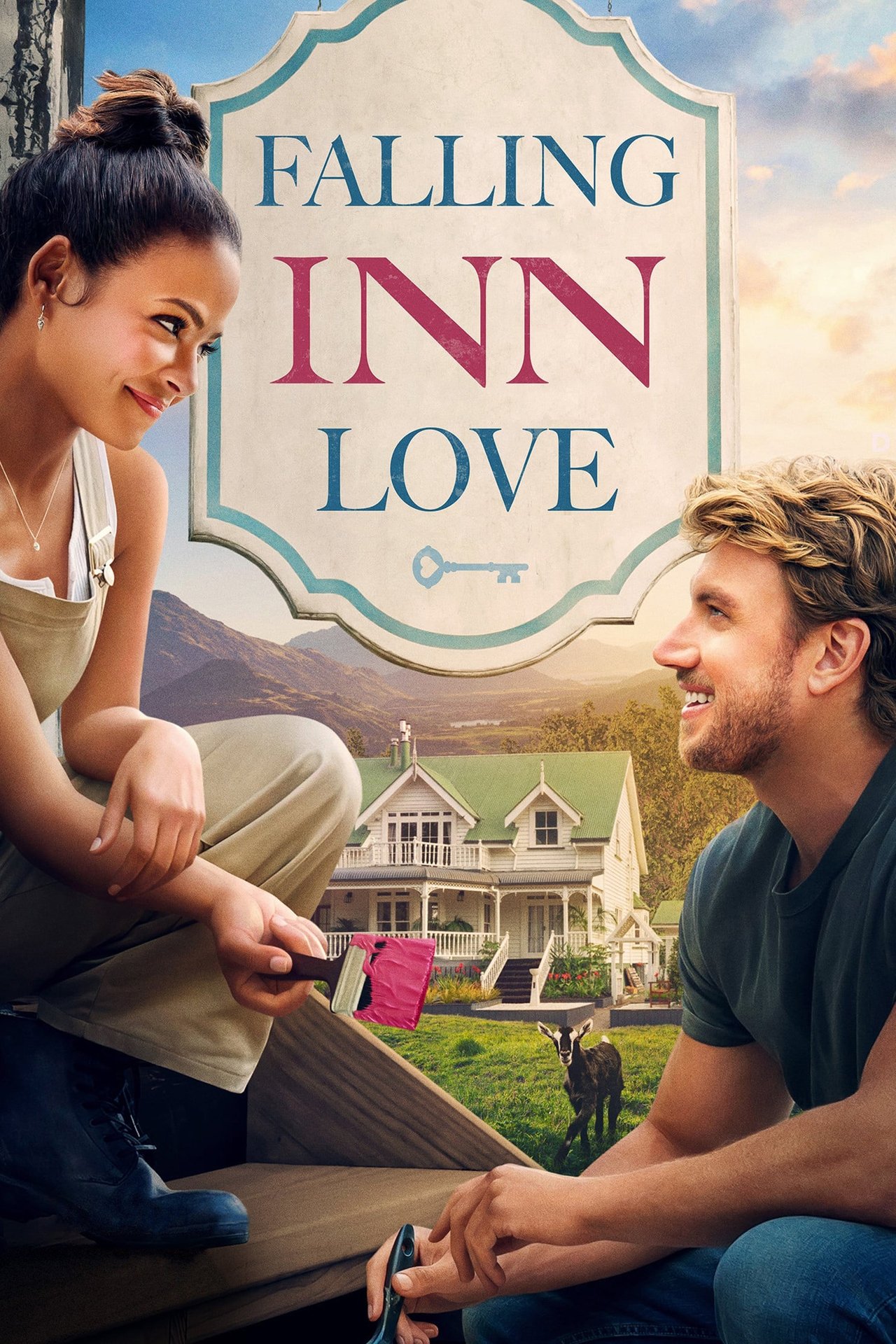 Falling Inn Love (2019) 640Kbps 23.976Fps 48Khz 5.1Ch DD+ NF E-AC3 Turkish Audio TAC