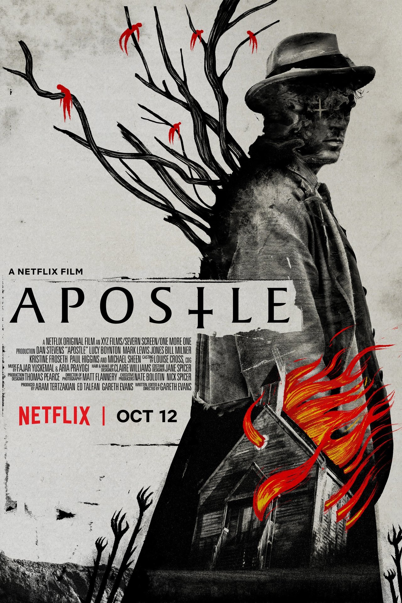 Apostle (2018) 640Kbps 24Fps 48Khz 5.1Ch DD+ NF E-AC3 Turkish Audio TAC