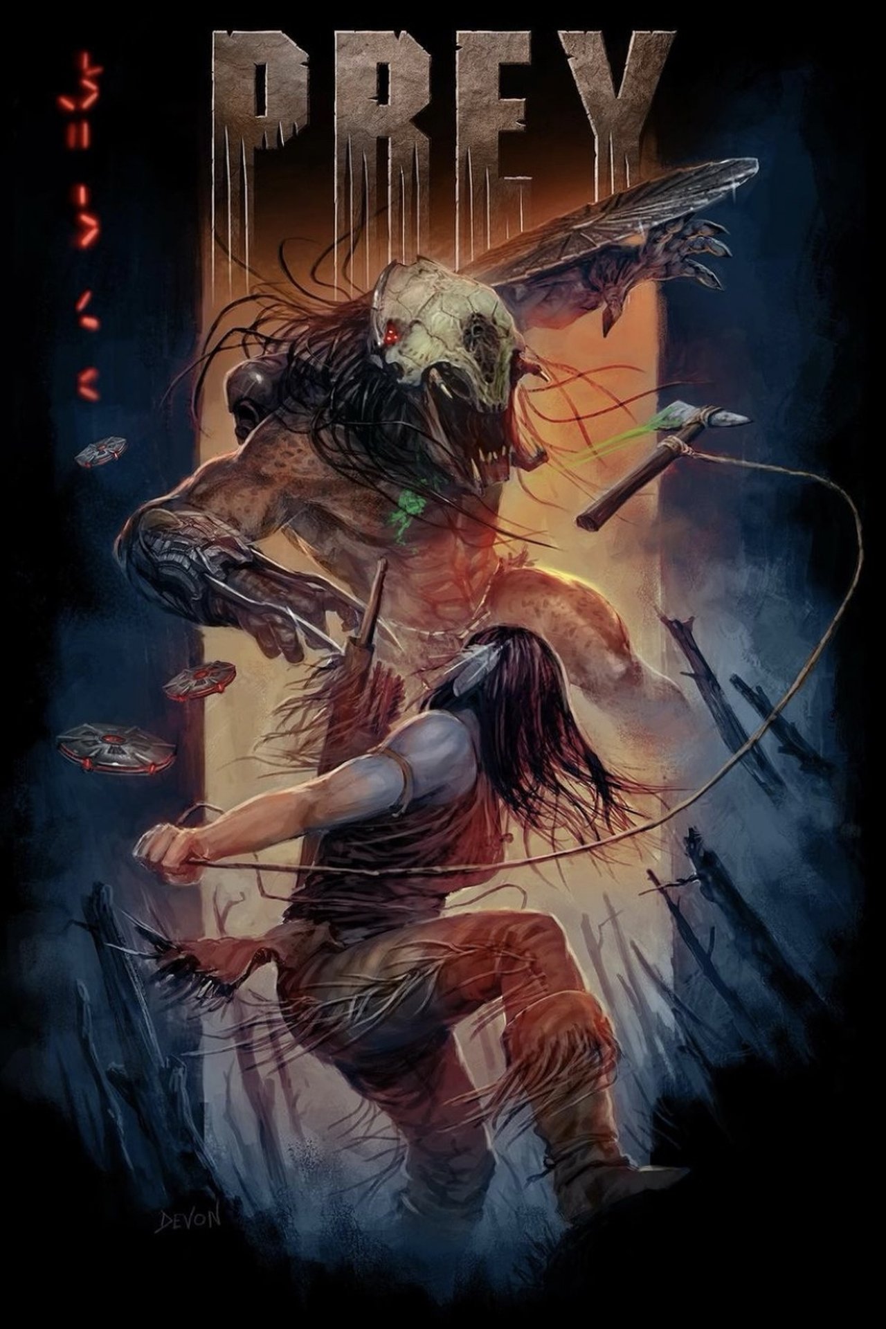 Prey (2022) 640Kbps 24Fps 48Khz 5.1Ch DD+ AMZN E-AC3 Turkish Audio TAC