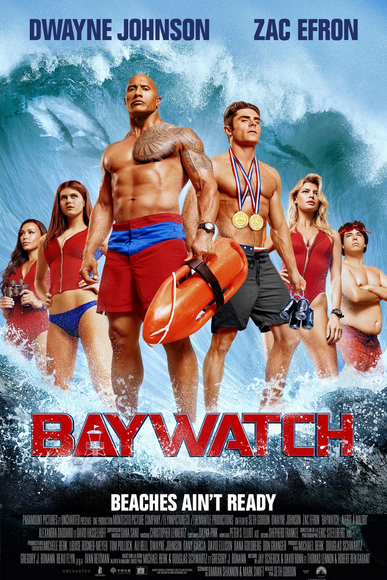 Baywatch (2017) Theatrical Cut 640Kbps 23.976Fps 48Khz 5.1Ch BluRay Turkish Audio TAC