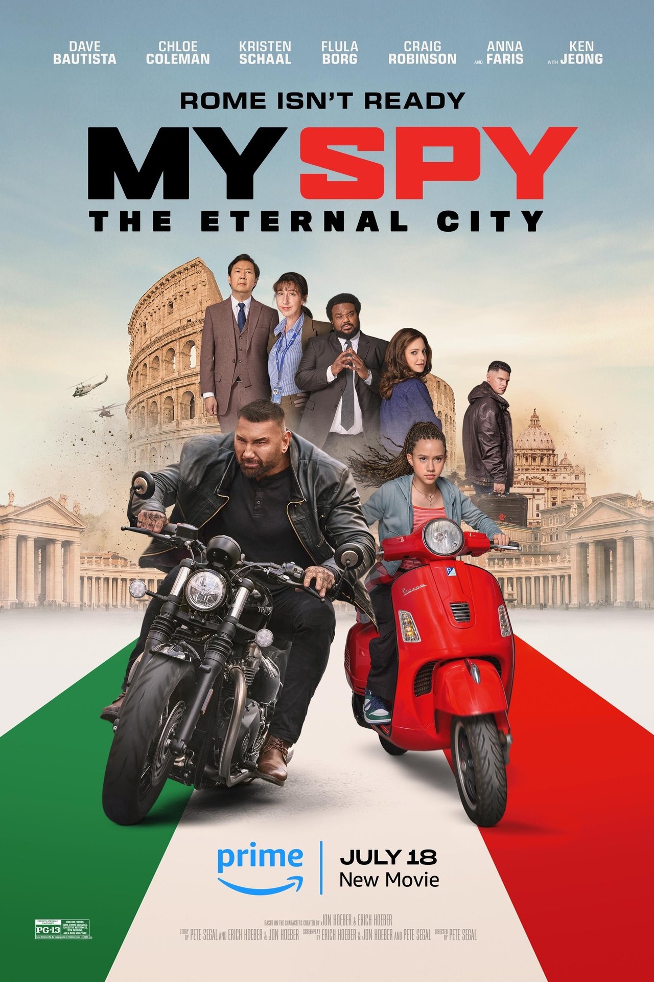 My Spy: The Eternal City (2024) 640Kbps 24Fps 48Khz 5.1Ch DD+ AMZN E-AC3 Turkish Audio TAC