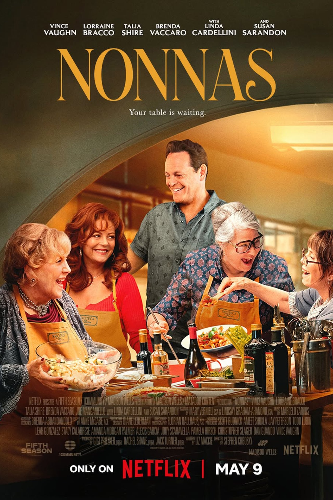 Nonnas (2025) 640Kbps 24Fps 48Khz 5.1Ch DD+ NF E-AC3 Turkish Audio TAC