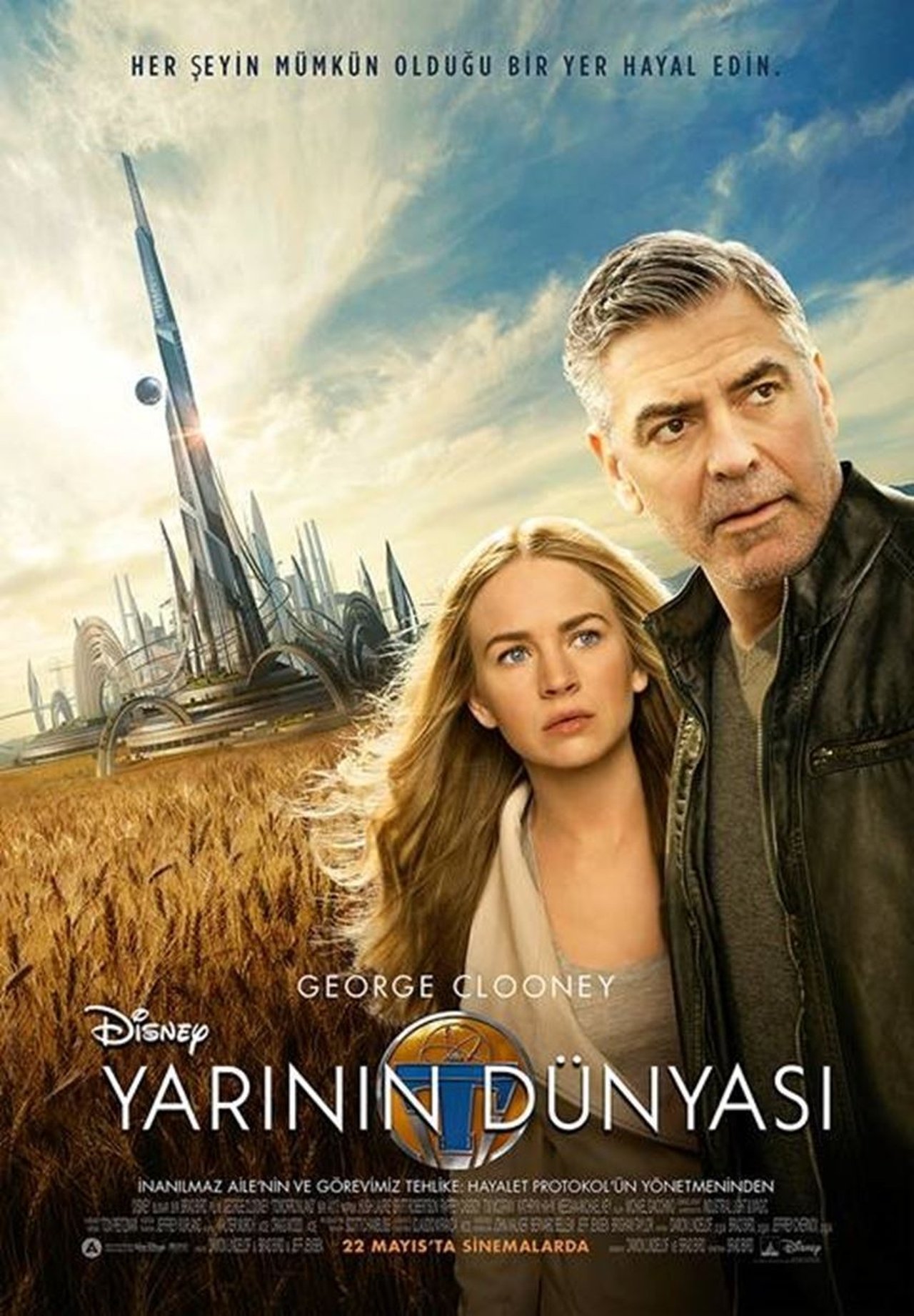 Tomorrowland (2015) 640Kbps 23.976Fps 48Khz 5.1Ch BluRay Turkish Audio TAC