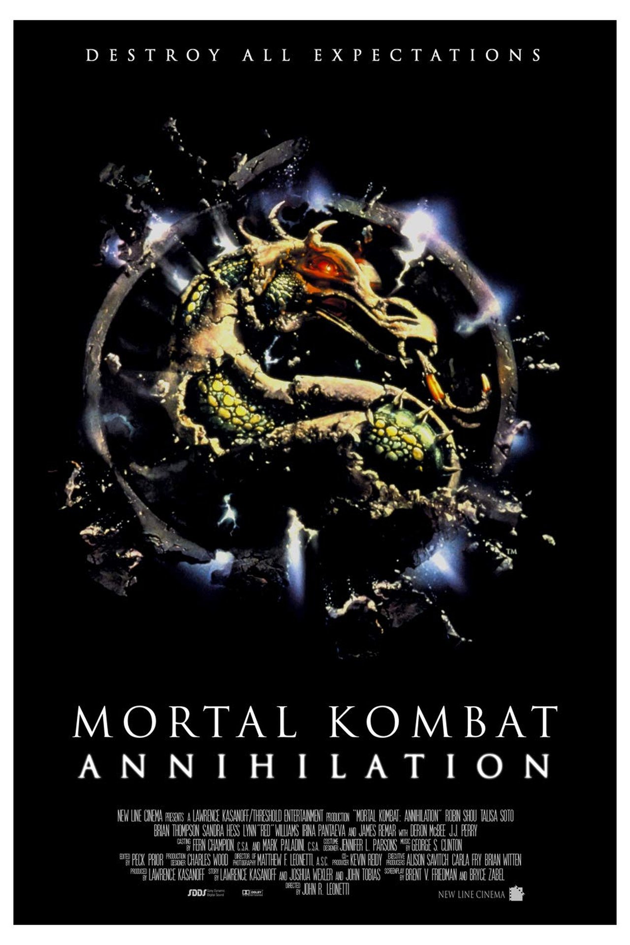 Mortal Kombat: Annihilation (1997) 192Kbps 23.976Fps 48Khz 2.0Ch BluRay Turkish Audio TAC