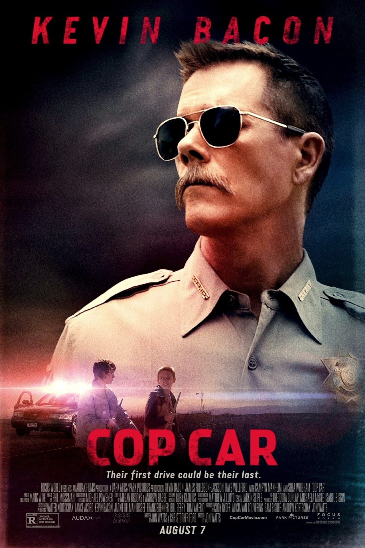 Cop Car (2015) 640Kbps 23.976Fps 48Khz 5.1Ch DD+ AMZN E-AC3 Turkish Audio TAC