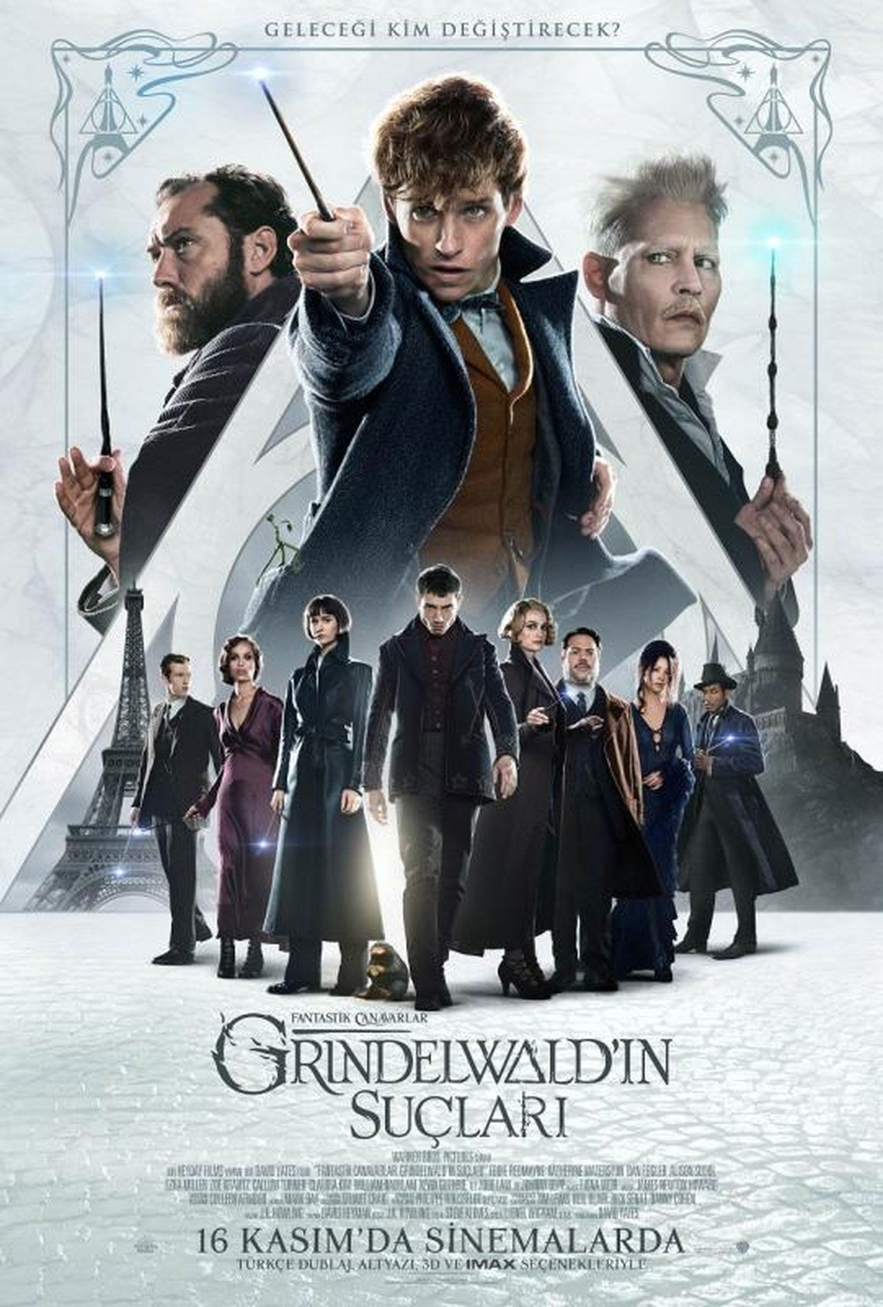 Fantastic Beasts: The Crimes of Grindelwald (2018) 128Kbps 23.976Fps 48Khz 2.0Ch DD+ NF E-AC3 Turkish Audio TAC