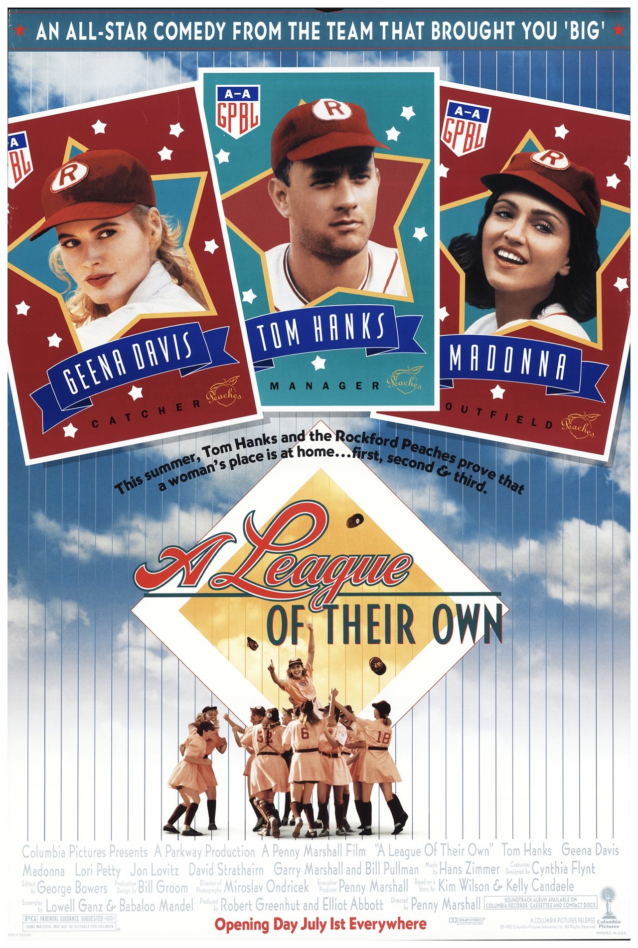 A League of Their Own (1992) 192Kbps 23.976Fps 48Khz 2.0Ch DigitalTV Turkish Audio TAC