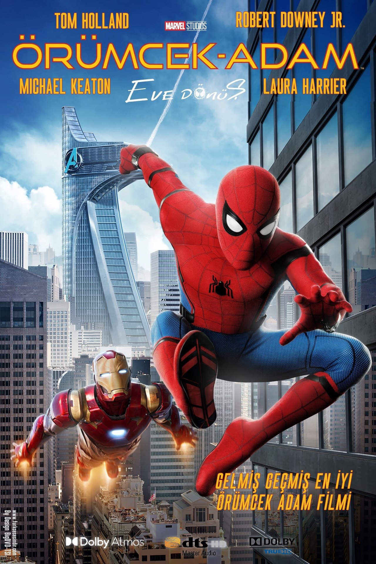 Spider-Man: Homecoming (2017) 640Kbps 23.976Fps 48Khz 5.1Ch DD+ AMZN E-AC3 Turkish Audio TAC