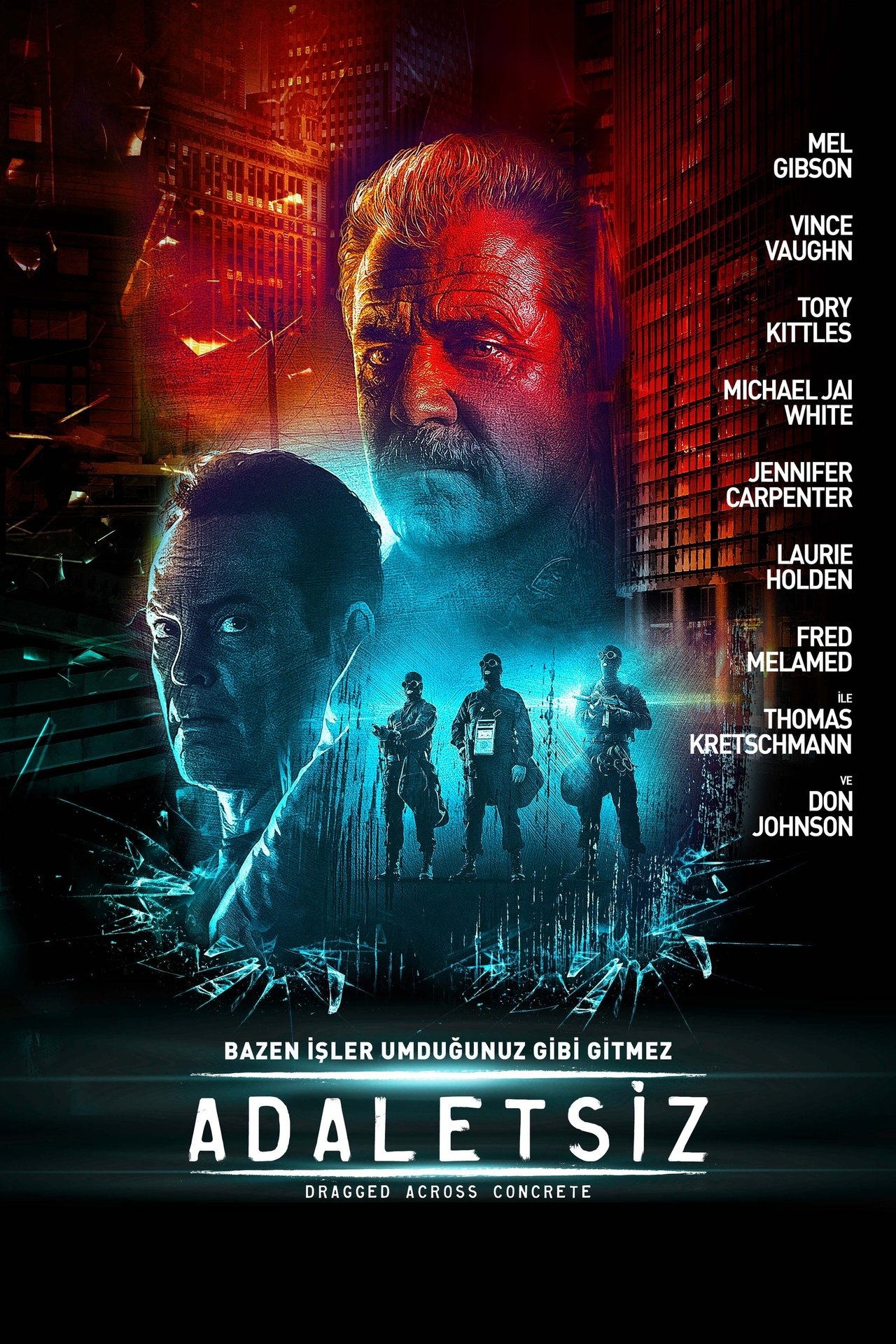 Dragged Across Concrete (2018) 192Kbps 23.976Fps 48Khz 2.0Ch DigitalTV Turkish Audio TAC