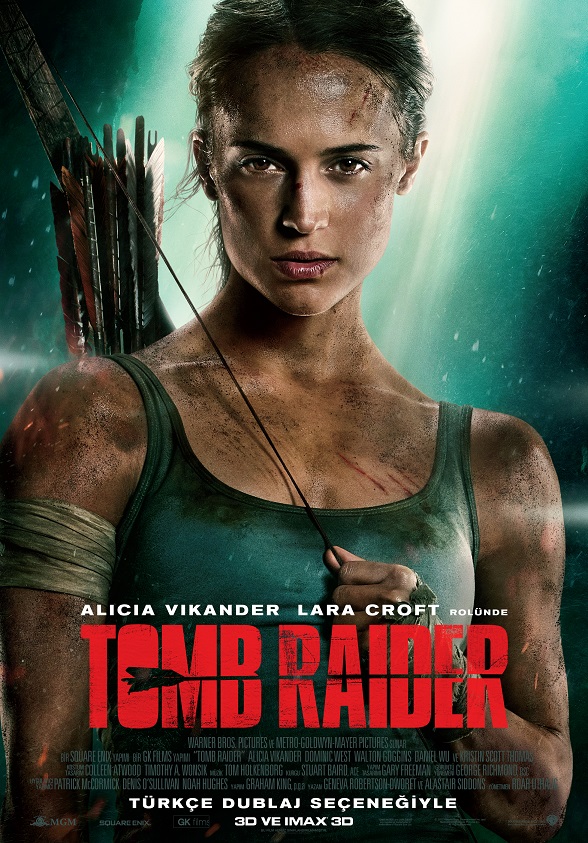 Tomb Raider (2018) 640Kbps 23.976Fps 48Khz 5.1Ch DD+ NF E-AC3 Turkish Audio TAC