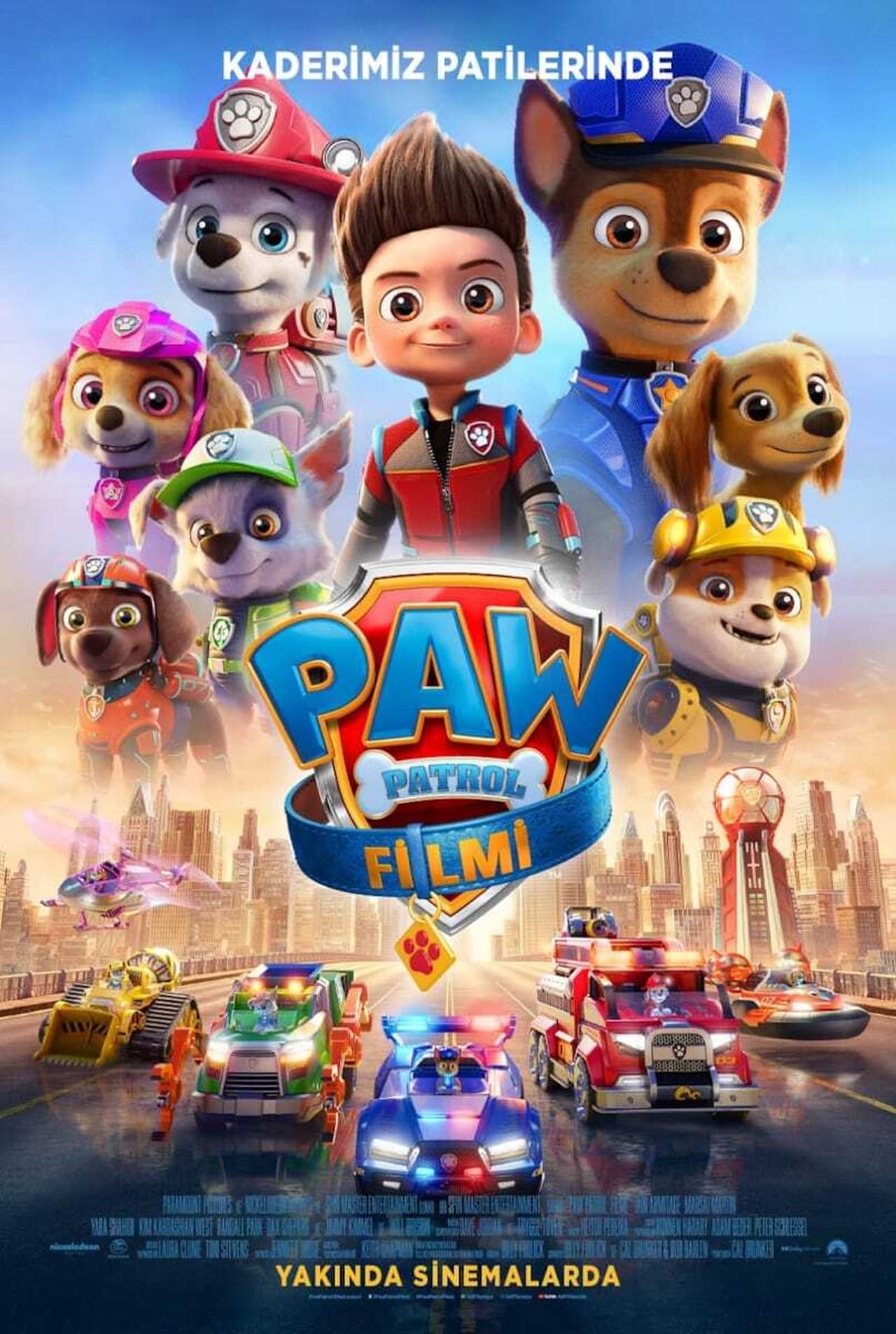 PAW Patrol: The Movie (2021) 640Kbps 23.976Fps 48Khz 5.1Ch DD+ NF E-AC3 Turkish Audio TAC