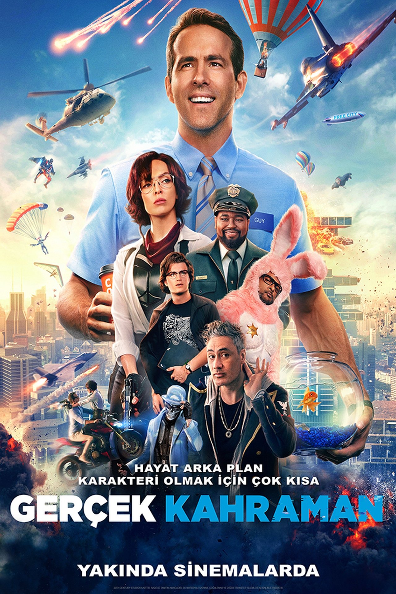 Free Guy (2021) 256Kbps 23.976Fps 48Khz 5.1Ch Disney+ DD+ E-AC3 Turkish Audio TAC