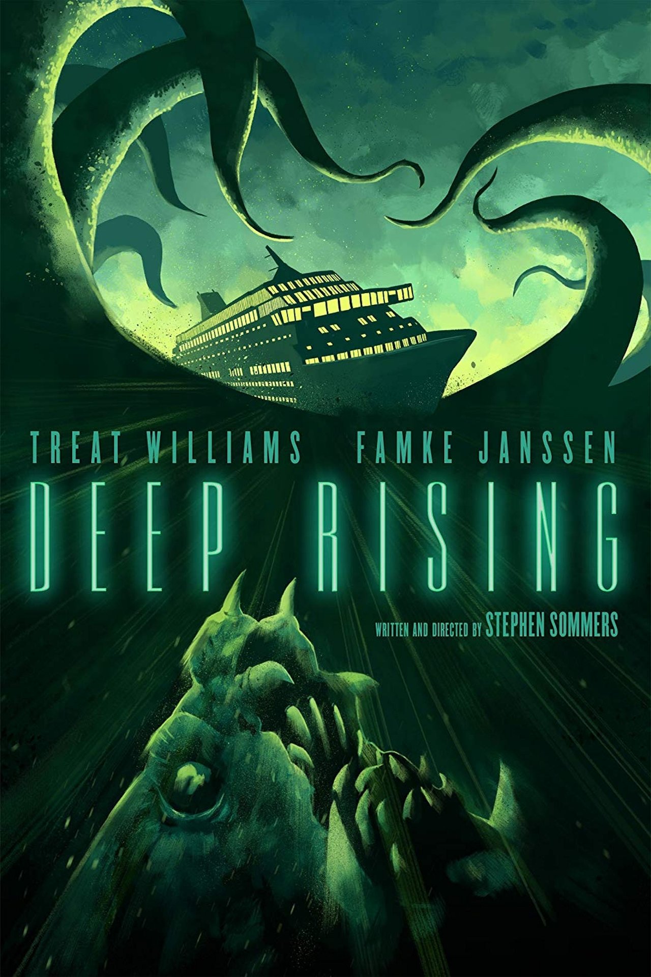 Deep Rising (1998) 192Kbps 23.976Fps 48Khz 2.0Ch DVD Turkish Audio TAC