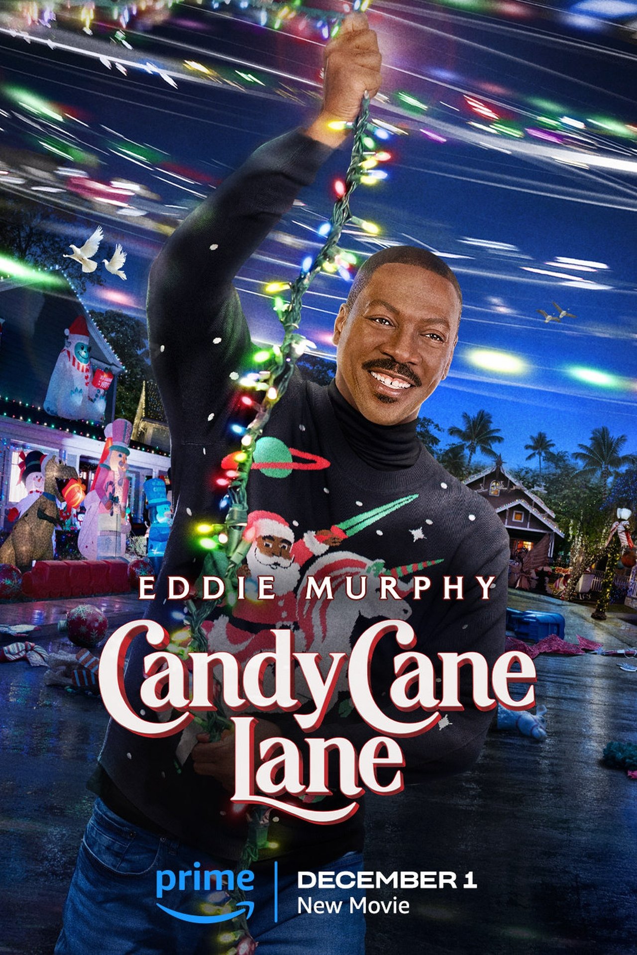 Candy Cane Lane (2023) 224Kbps 24Fps 48Khz 2.0Ch DD+ AMZN E-AC3 Turkish Audio TAC