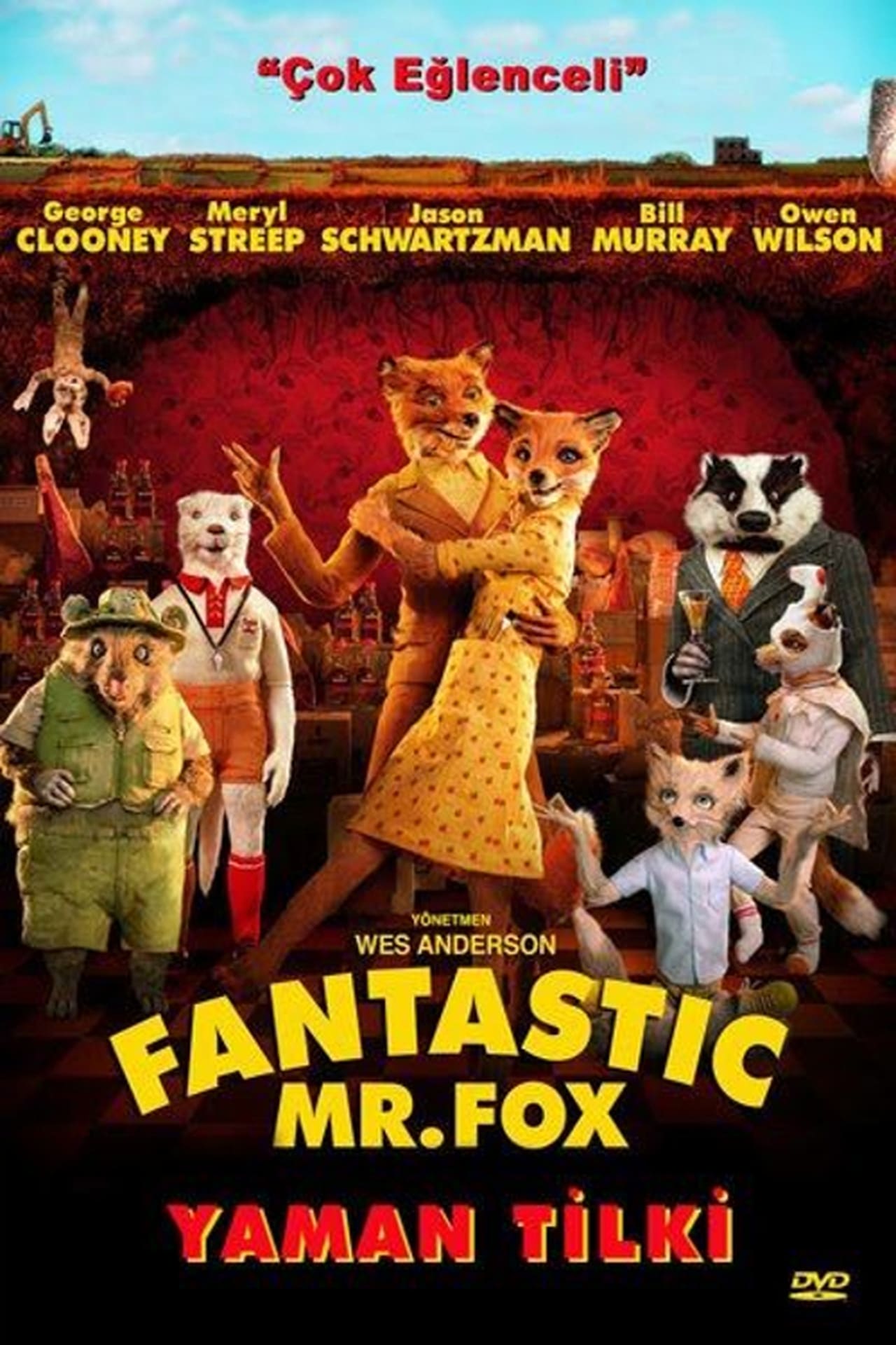 Fantastic Mr. Fox (2009) 384Kbps 23.976Fps 48Khz 5.1Ch DVD Turkish Audio TAC