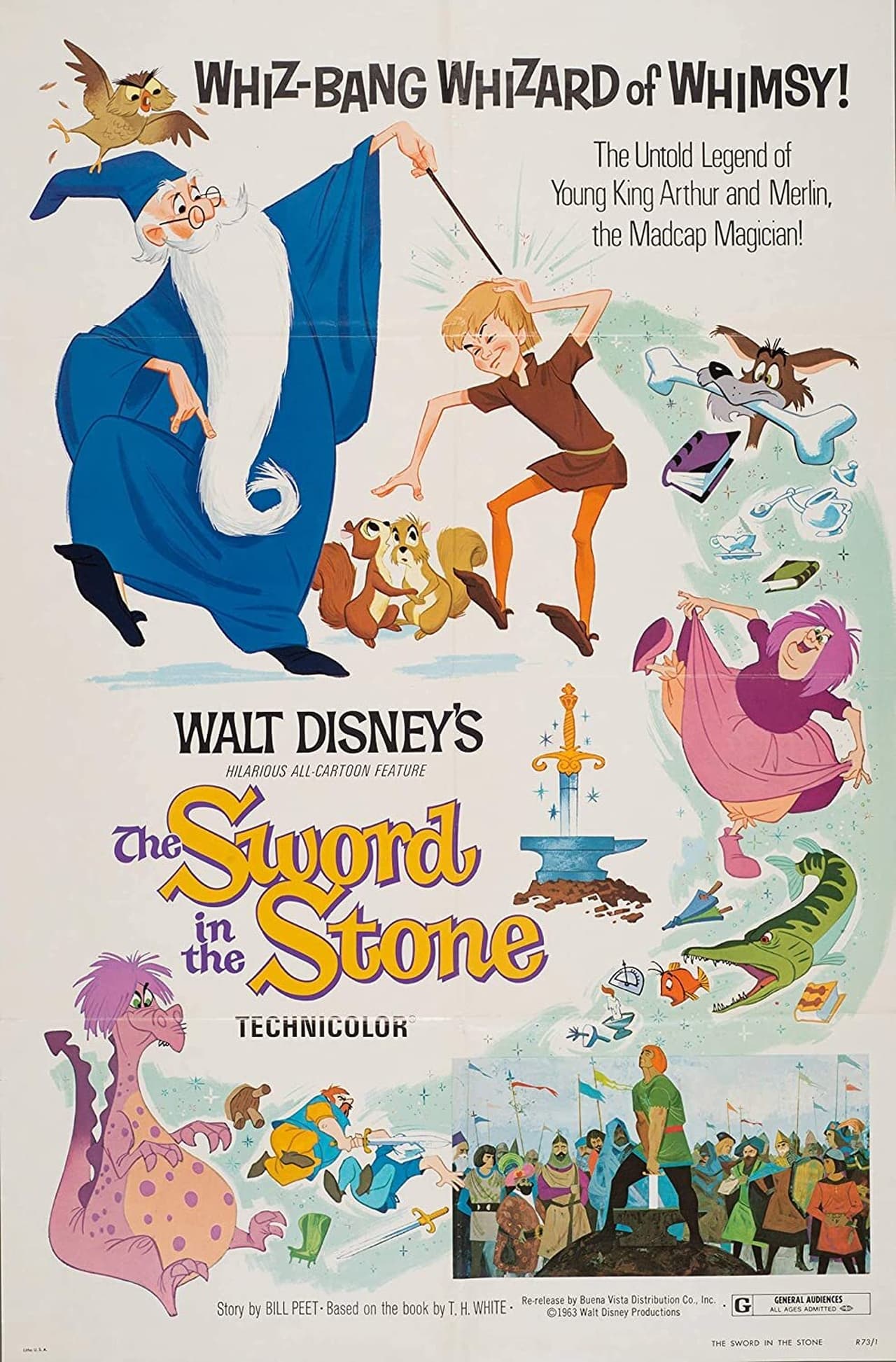 The Sword in the Stone (1963) 128Kbps 23.976Fps 48Khz 2.0Ch Disney+ DD+ E-AC3 Turkish Audio TAC