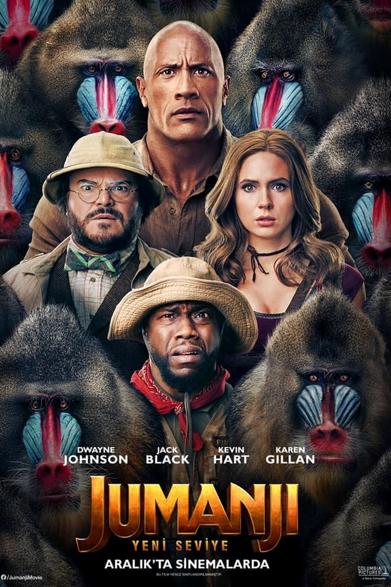 Jumanji: The Next Level (2019) 448Kbps 23.976Fps 48Khz 5.1Ch BluRay Turkish Audio TAC