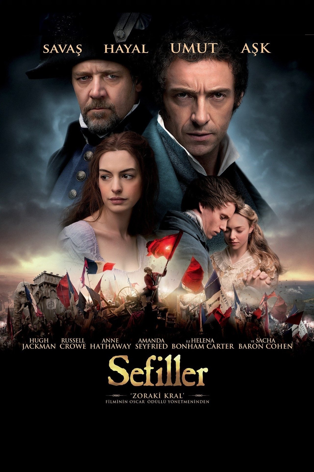 Les Misérables (2012) 224Kbps 23.976Fps 48Khz 2.0Ch DD+ AMZN E-AC3 Turkish Audio TAC