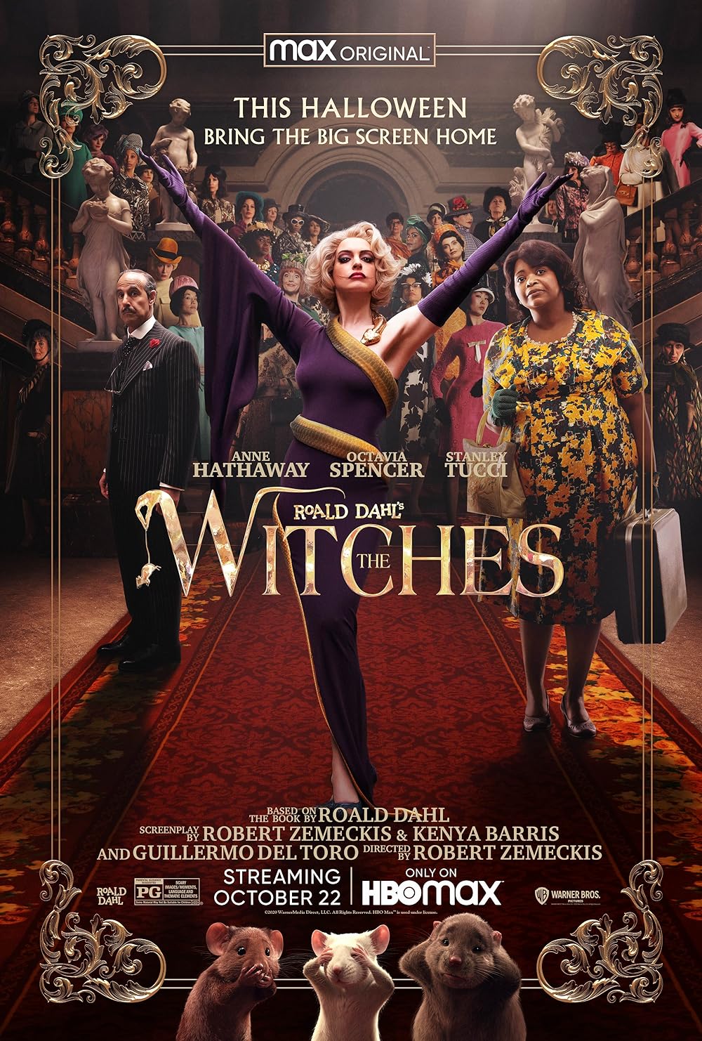 The Witches (2020) 128Kbps 23.976Fps 48Khz 2.0Ch DD+ NF E-AC3 Turkish Audio TAC