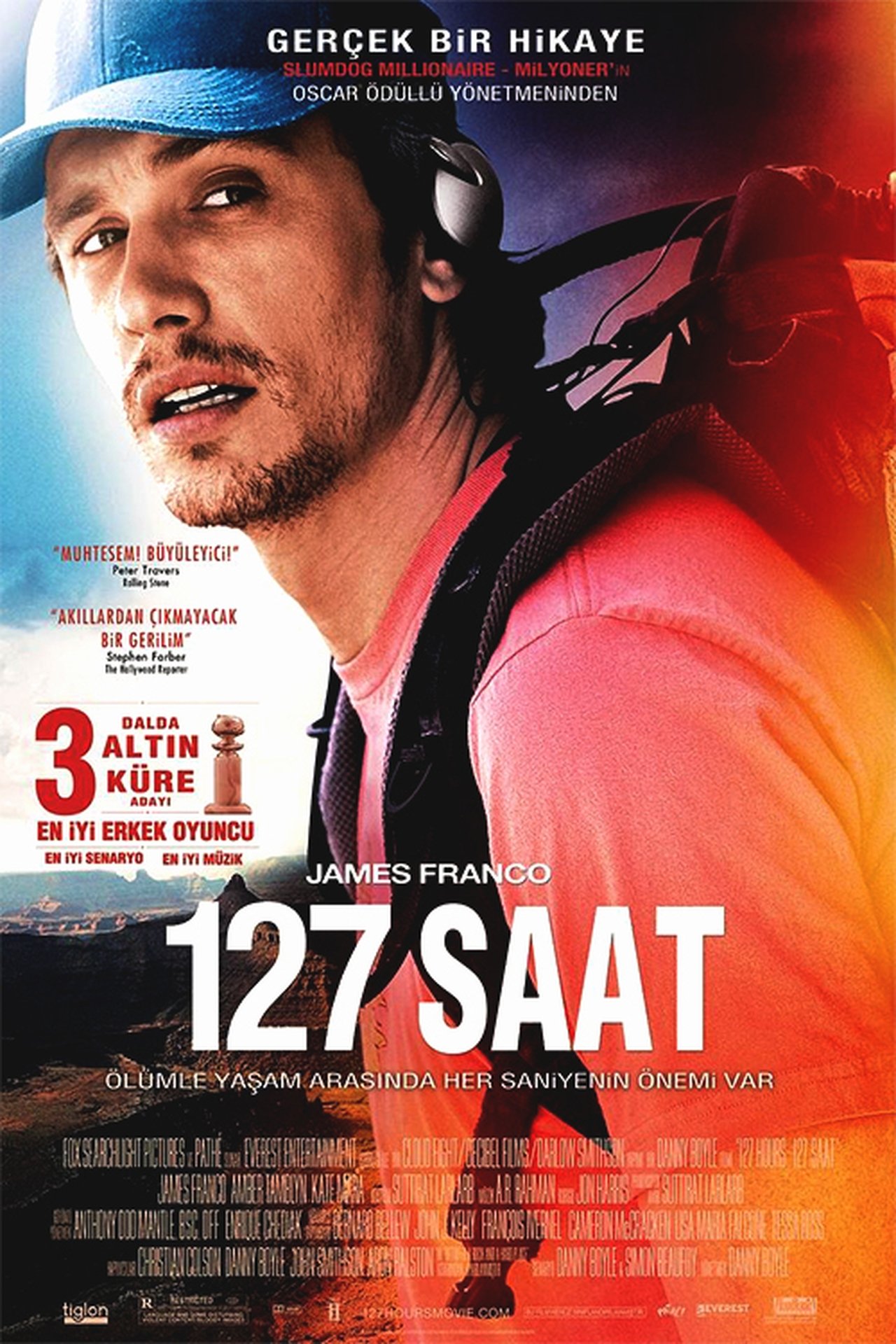 127 Hours (2010) 448Kbps 23.976Fps 48Khz 5.1Ch BluRay Turkish Audio TAC