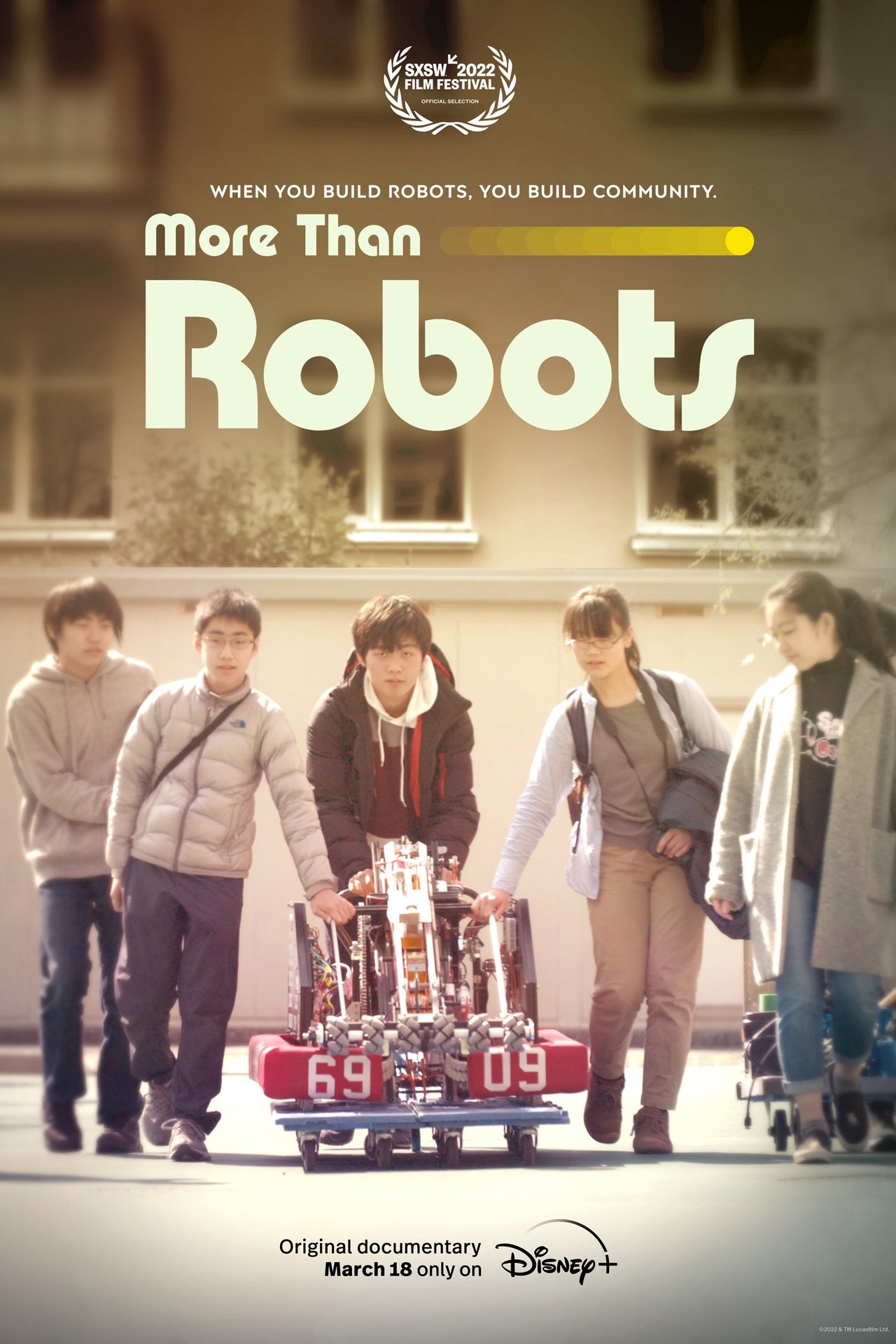 More Than Robots (2022) 256Kbps 23.976Fps 48Khz 5.1Ch Disney+ DD+ E-AC3 Turkish Audio TAC