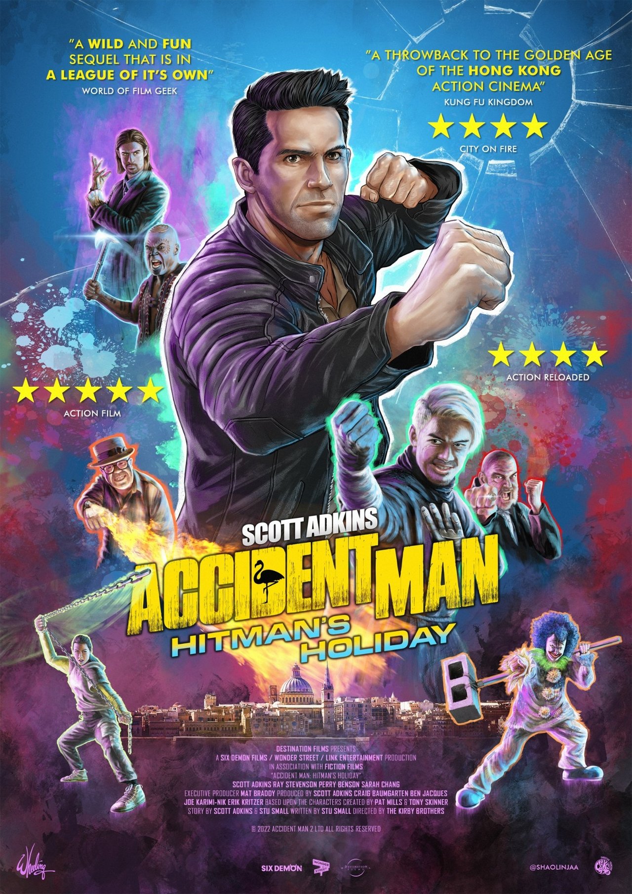 Accident Man: Hitman's Holiday (2022) 640Kbps 23.976Fps 48Khz 5.1Ch DD+ NF E-AC3 Turkish Audio TAC