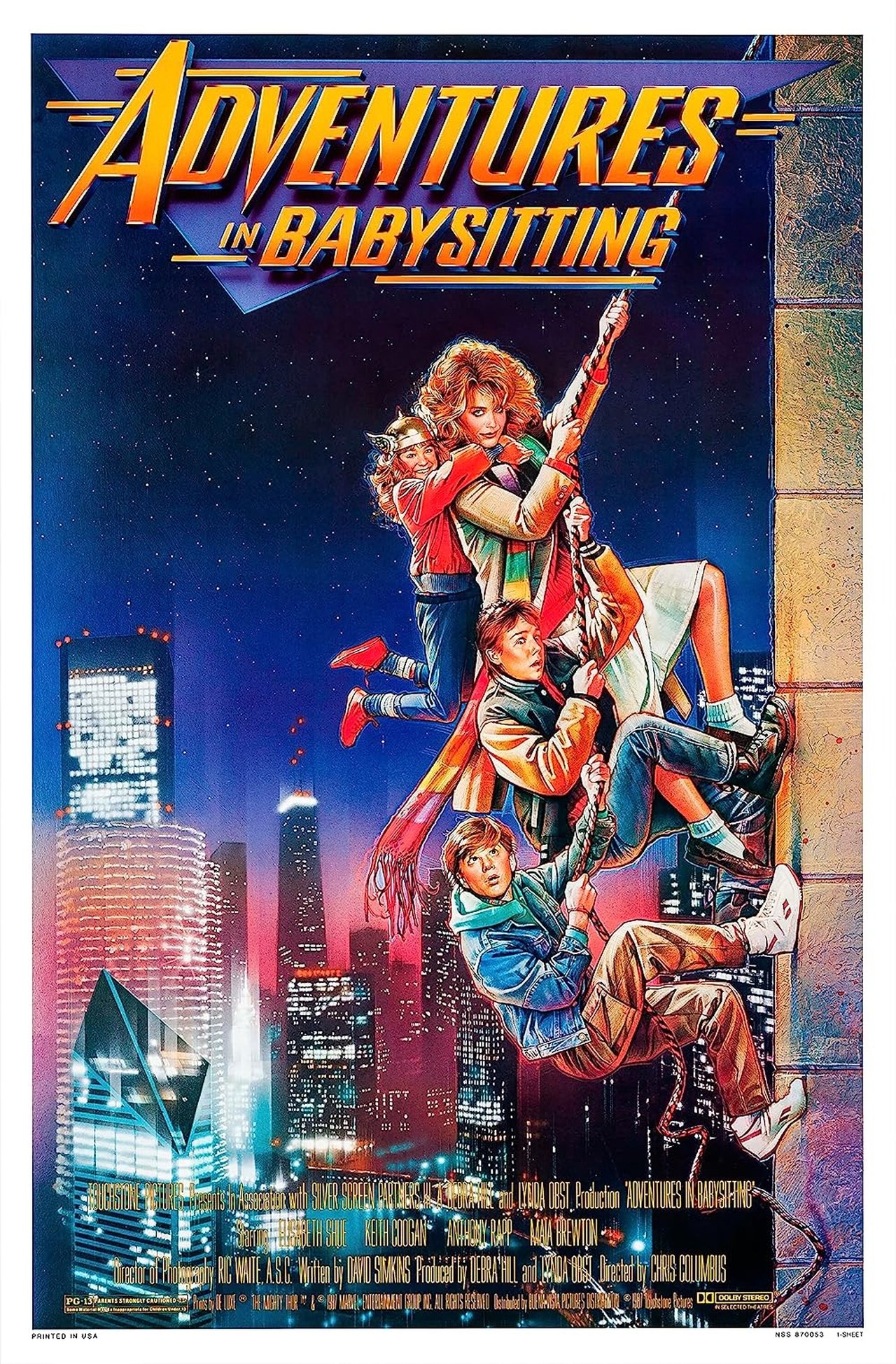 Adventures in Babysitting (1987) 128Kbps 23.976Fps 48Khz 2.0Ch Disney+ DD+ E-AC3 Turkish Audio TAC