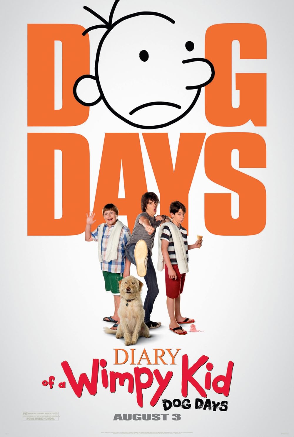 Diary of a Wimpy Kid: Dog Days (2012) 128Kbps 23.976Fps 48Khz 2.0Ch Disney+ DD+ E-AC3 Turkish Audio TAC