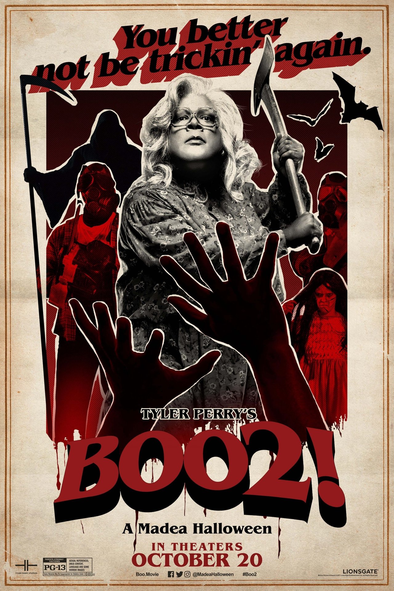 Tyler Perry's Boo 2! A Madea Halloween (2017) 640Kbps 23.976Fps 48Khz 5.1Ch DD+ NF E-AC3 Turkish Audio TAC