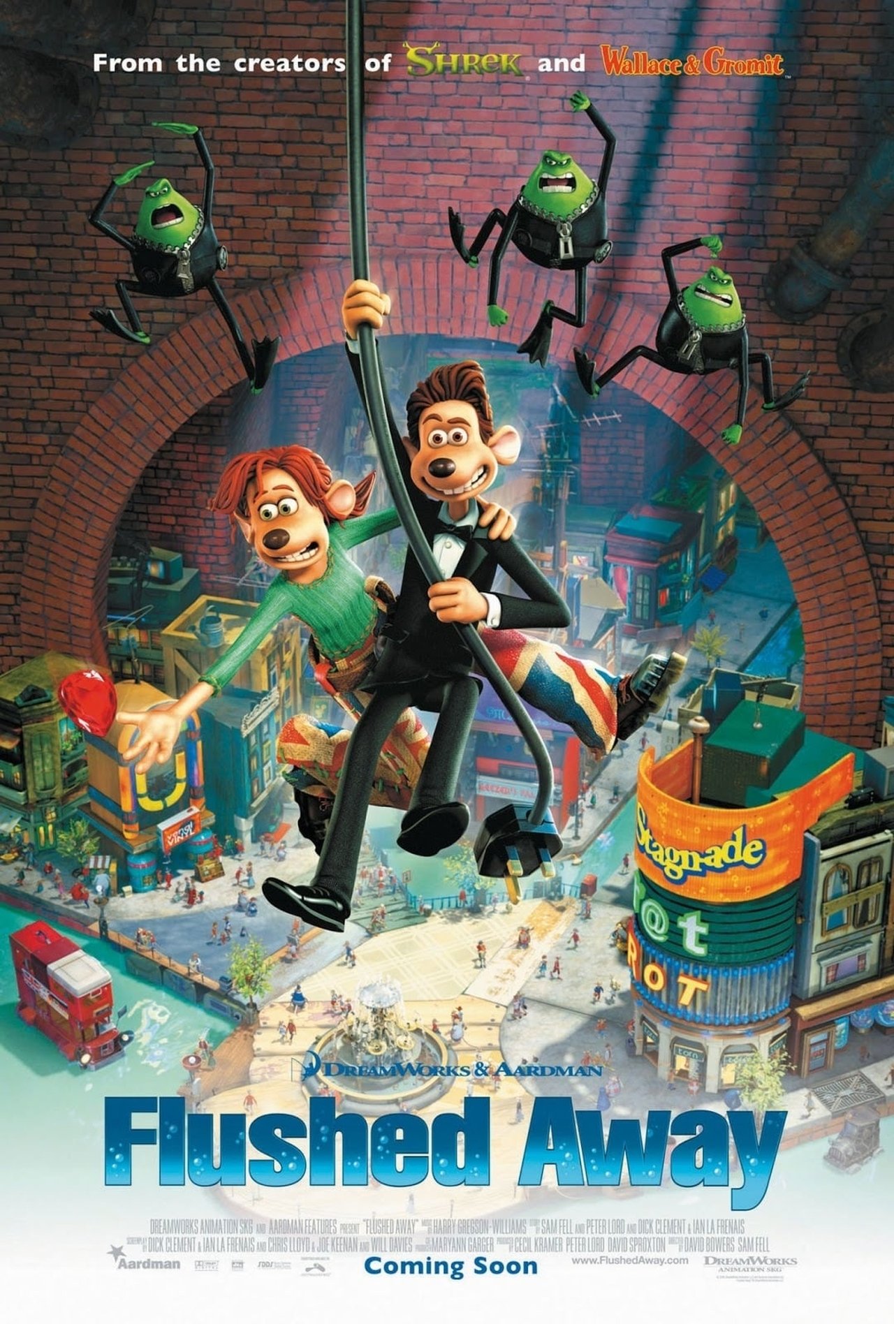 Flushed Away (2006) 768Kbps 23.976Fps 48Khz 5.1Ch BluRay Turkish Audio TAC