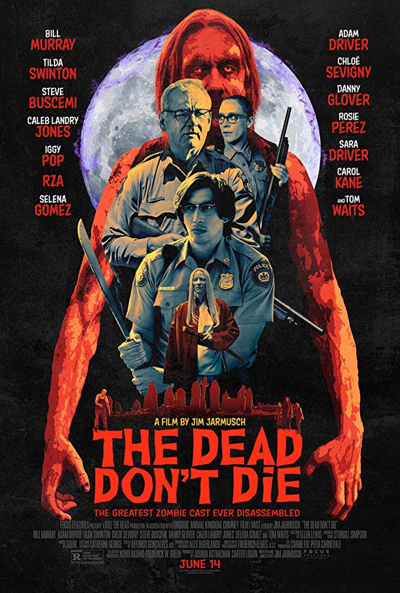 The Dead Don't Die (2019) 224Kbps 23.976Fps 48Khz 2.0Ch DD+ AMZN E-AC3 Turkish Audio TAC