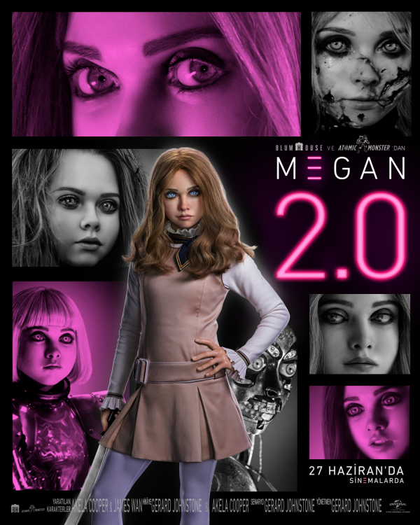 M3GAN 2.0 (2025) Theatrical Cut V2 384Kbps 23.976Fps 48Khz 5.1Ch G.Play E-AC3 Turkish Audio TAC