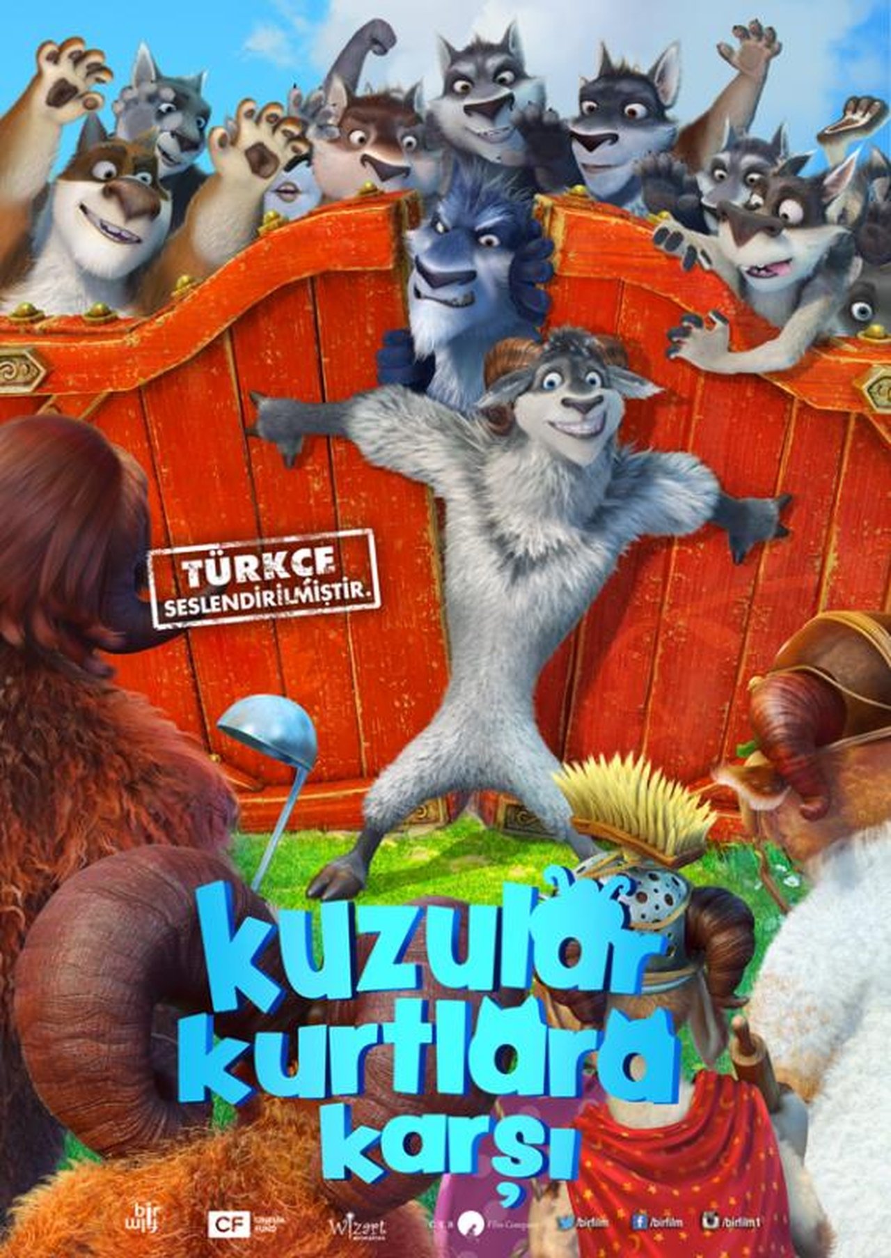Volki i ovtsy. Beeezumnoe prevrashchenie (2016) (Sheep & Wolves) 192Kbps 23.976Fps 48Khz 2.0Ch DVD Turkish Audio TAC