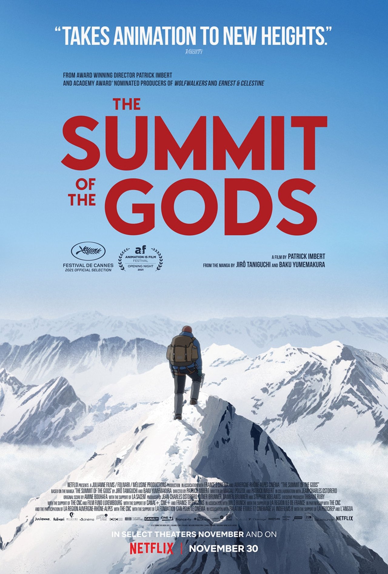 The Summit of the Gods (2021) 640Kbps 24Fps 48Khz 5.1Ch DD+ NF E-AC3 Turkish Audio TAC