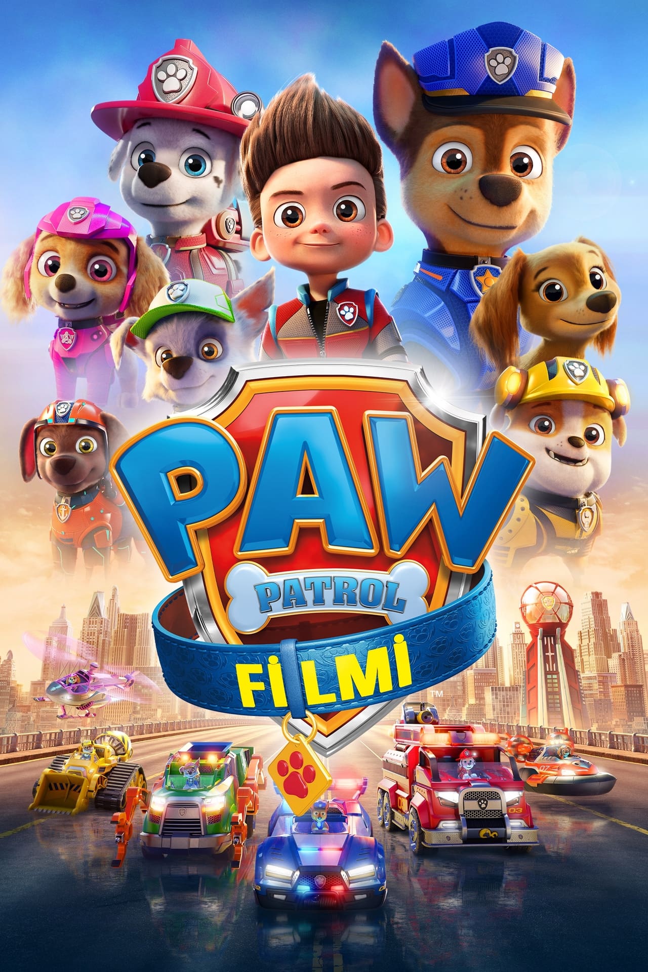 PAW Patrol: The Movie (2021) 192Kbps 23.976Fps 48Khz 2.0Ch DigitalTV Turkish Audio TAC