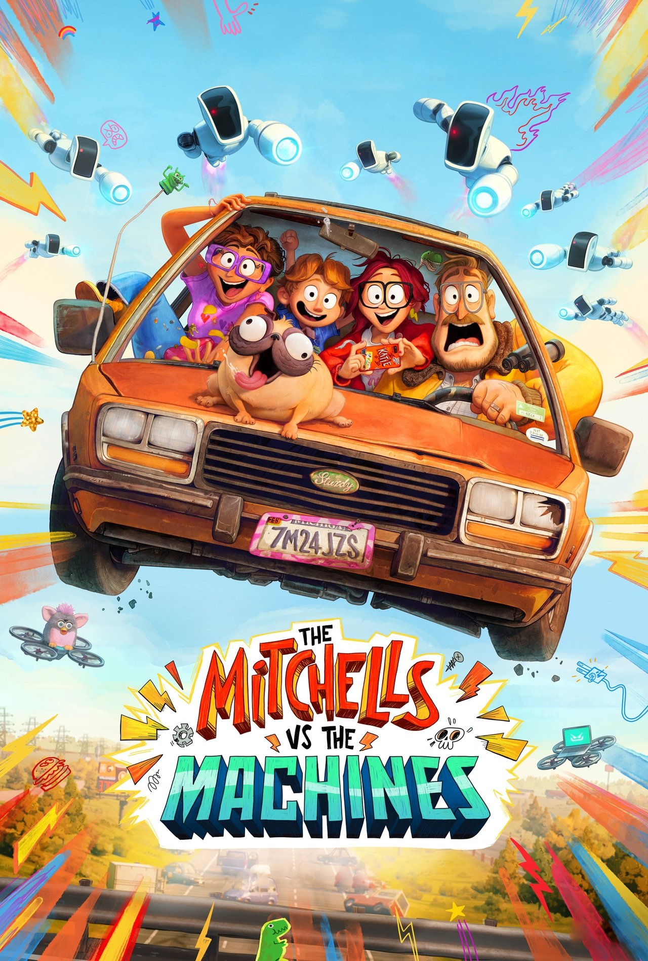 The Mitchells vs the Machines (2021) 640Kbps 23.976Fps 48Khz 5.1Ch DD+ NF E-AC3 Turkish Audio TAC