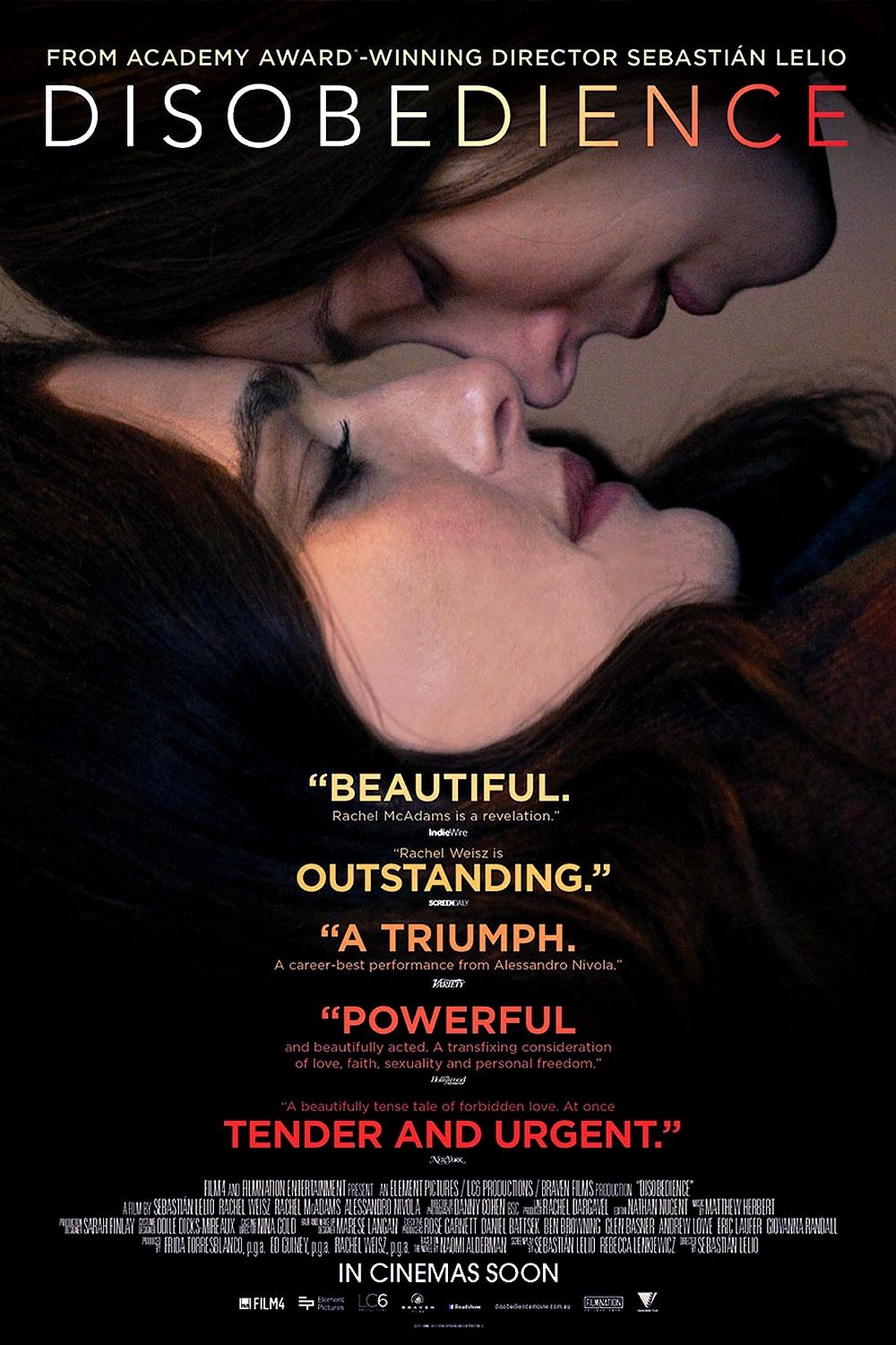 Disobedience (2017) 640Kbps 23.976Fps 48Khz 5.1Ch DD+ NF E-AC3 Turkish Audio TAC