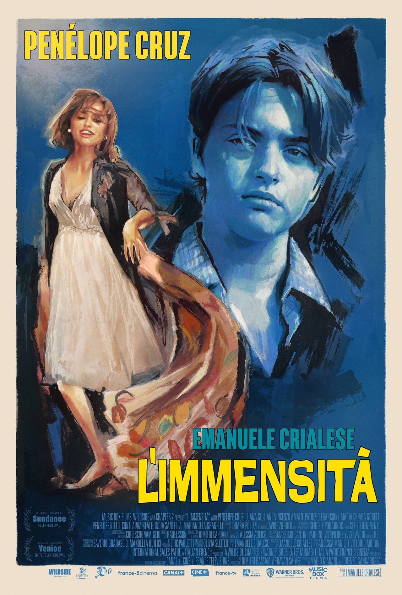 L'immensità (2022) 224Kbps 24Fps 48Khz 2.0Ch DD+ AMZN E-AC3 Turkish Audio TAC