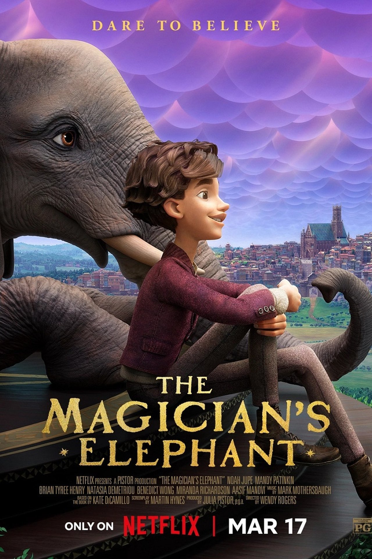 The Magician's Elephant (2023) 640Kbps 24Fps 48Khz 5.1Ch DD+ NF E-AC3 Turkish Audio TAC