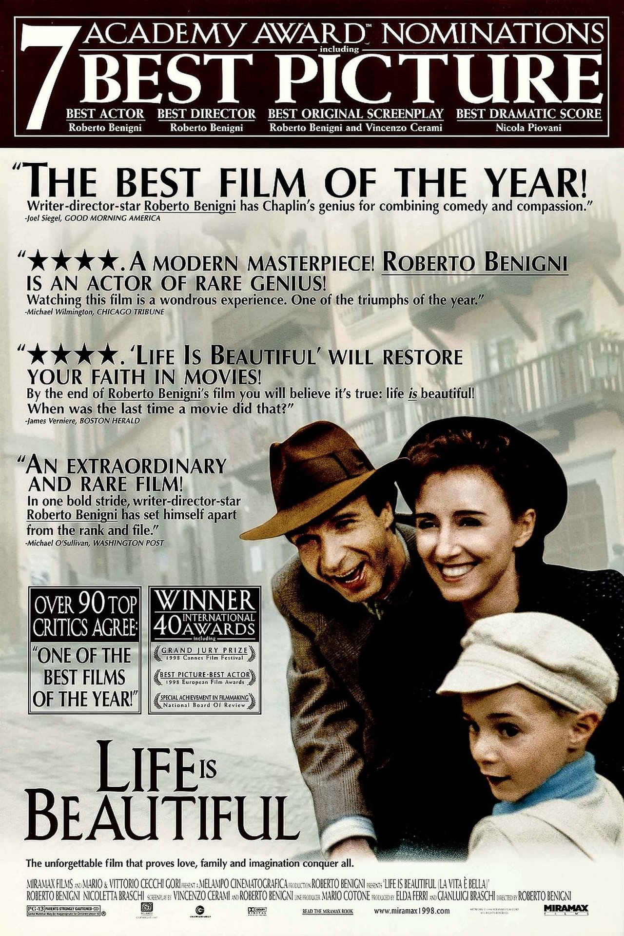 Life is Beautiful (1997) 192Kbps 23.976Fps 48Khz 2.0Ch DigitalTV Turkish Audio TAC