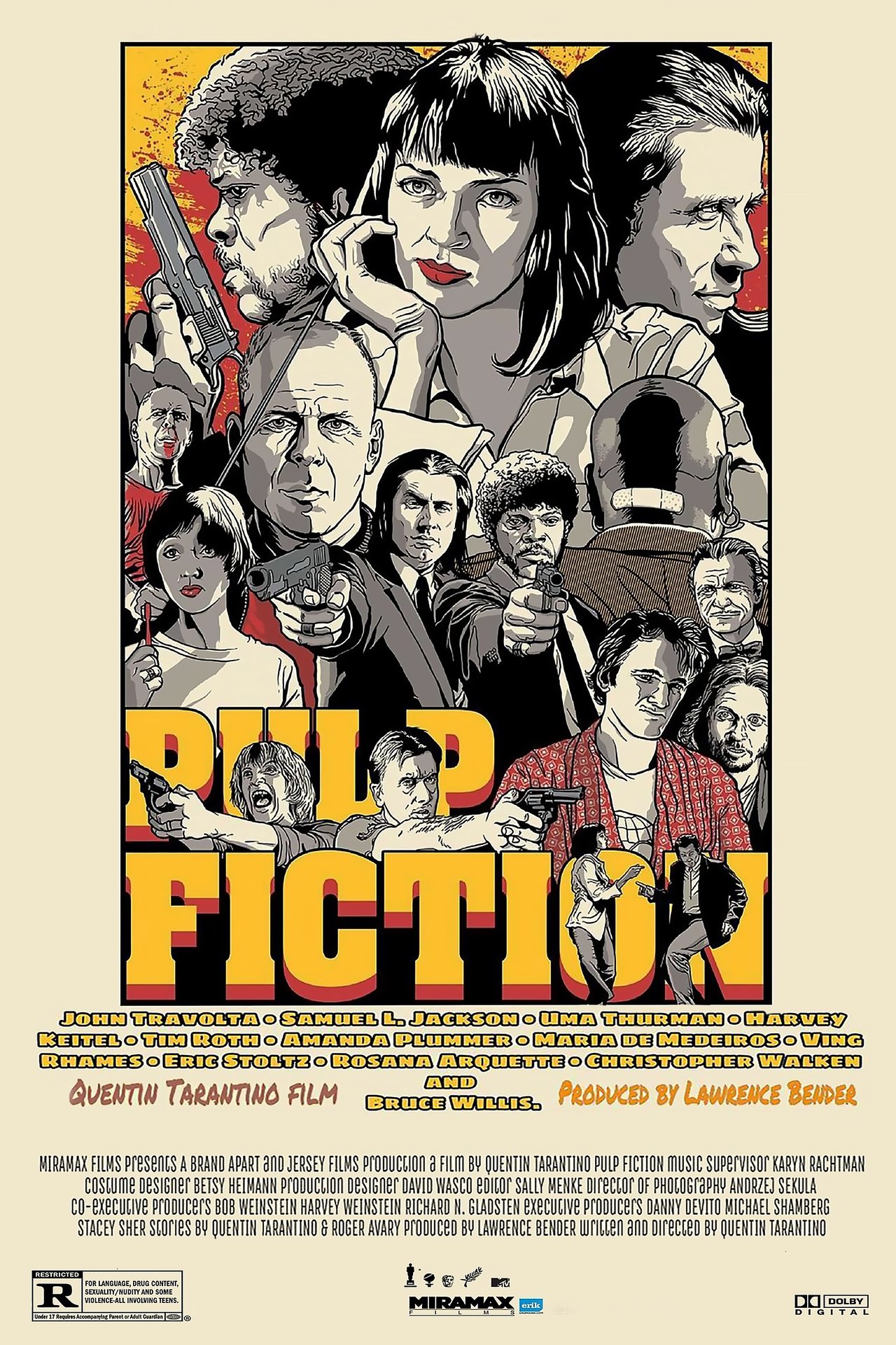Pulp Fiction (1994) 640Kbps 23.976Fps 48Khz 5.1Ch BluRay Turkish Audio TAC
