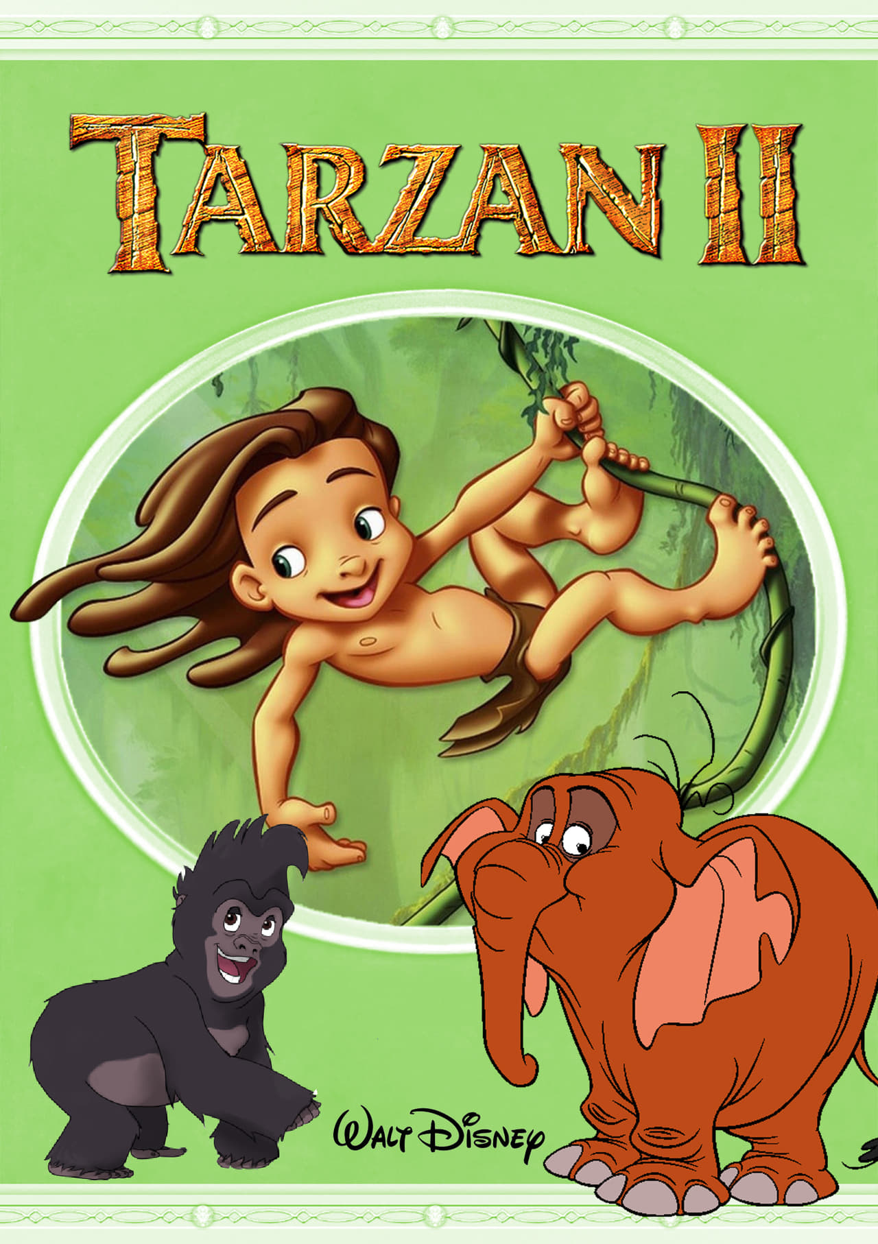 Tarzan 2: The Legend Begins (2005) 384Kbps 23.976Fps 48Khz 5.1Ch DVD Turkish Audio TAC