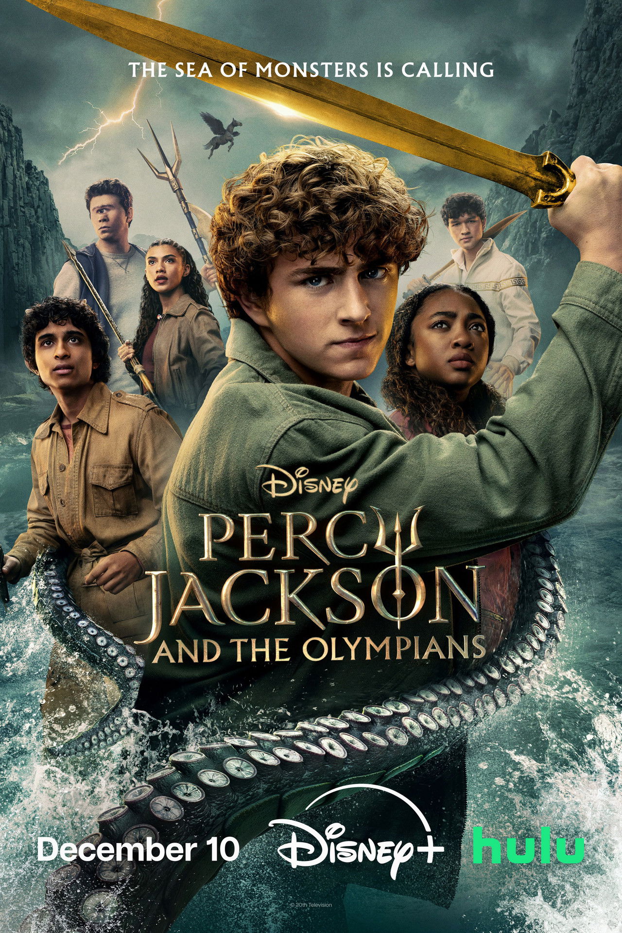 Percy Jackson and the Olympians (2025&2026) S2 EP01&EP08 256Kbps 24Fps 48Khz 5.1Ch Disney+ DD+ E-AC3 Turkish Audio TAC