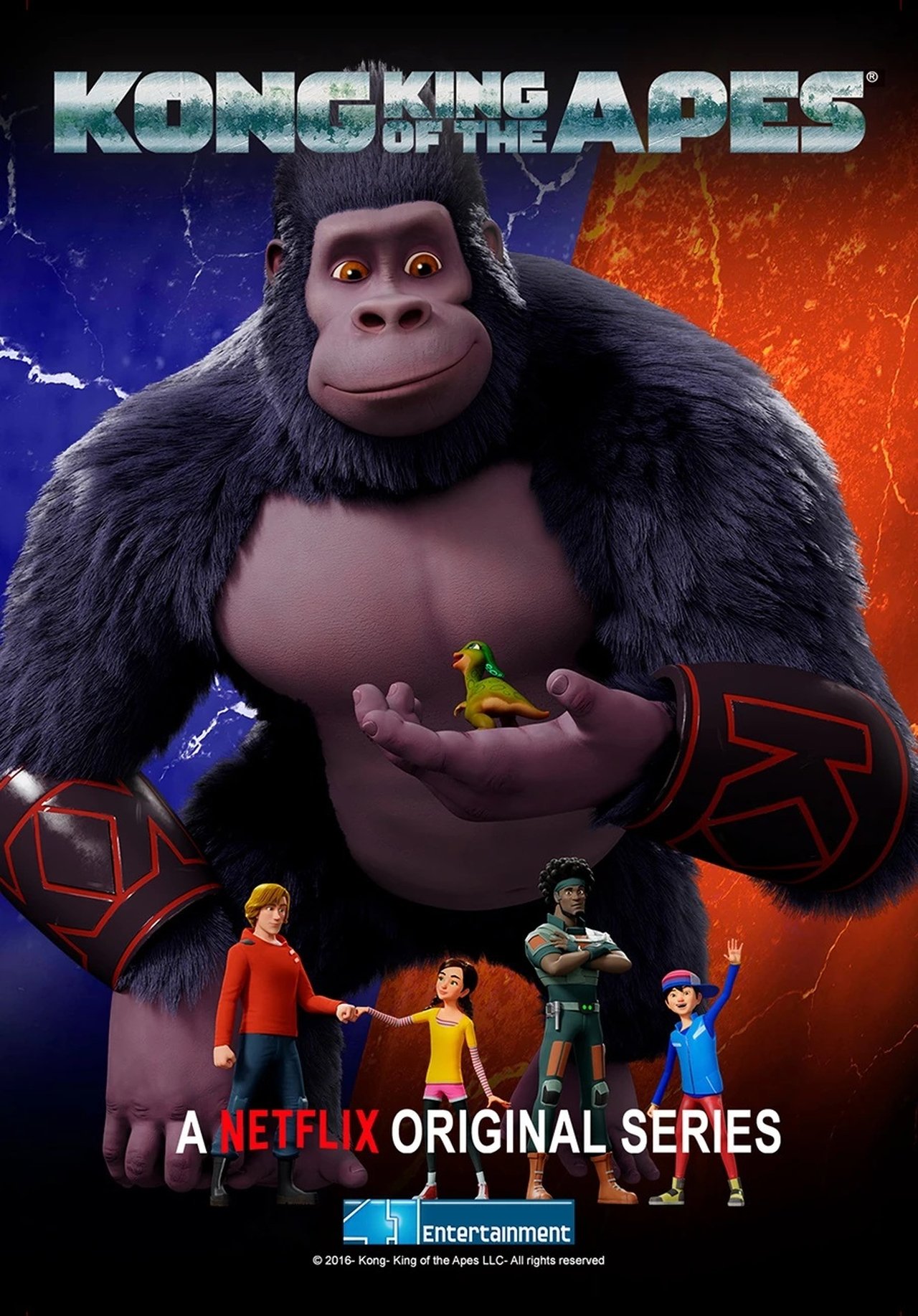 Kong: King of the Apes (2018) S2 EP01&EP10 640Kbps 23.976Fps 48Khz 5.1Ch DD+ NF E-AC3 Turkish Audio TAC