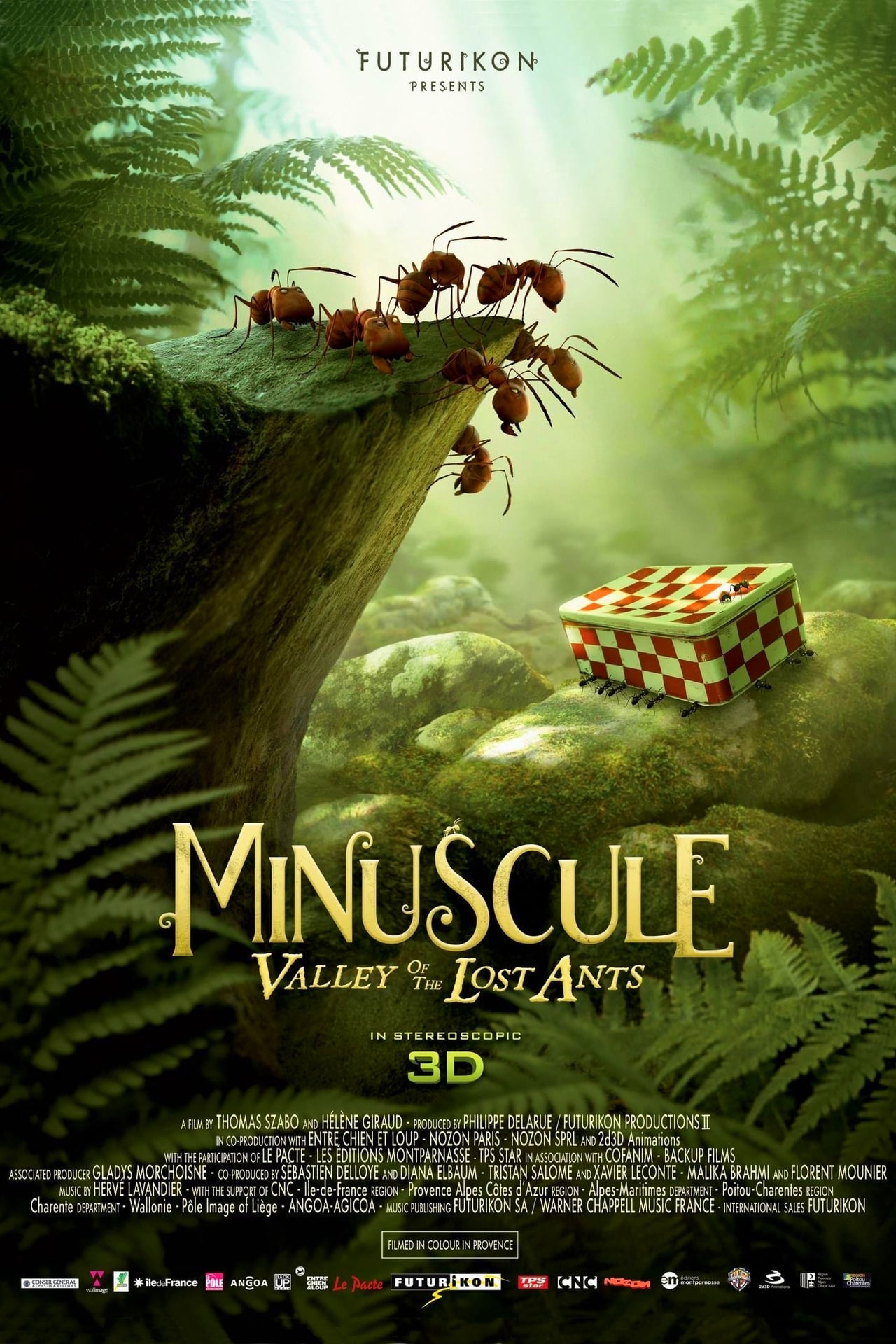 Minuscule: Valley of the Lost Ants (2013) 192Kbps 23.976Fps 48Khz 2.0Ch DVD Turkish Audio TAC